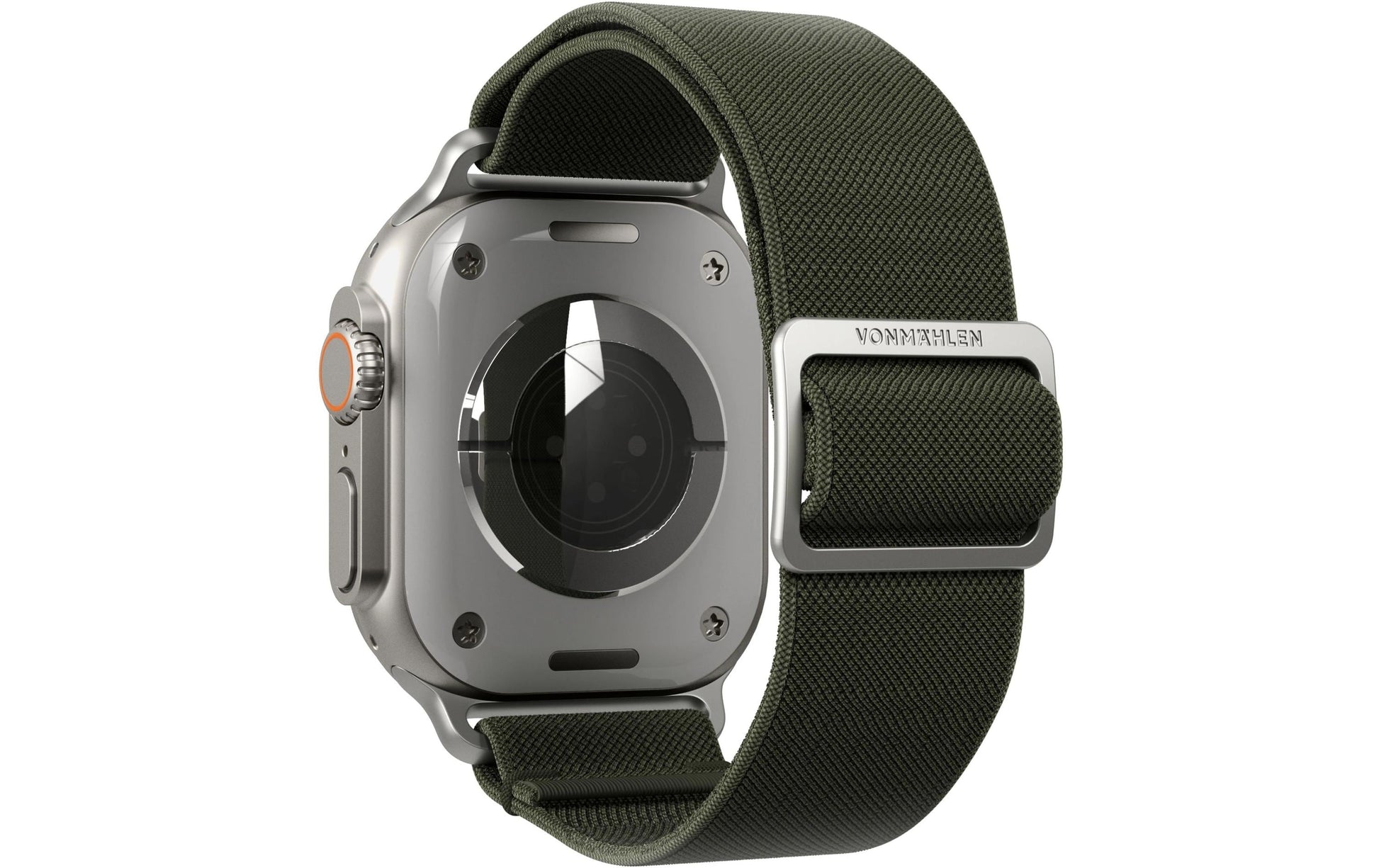 Vonmählen Classic Nylon Loop – Nylon Loop, Olive, für Apple Watch