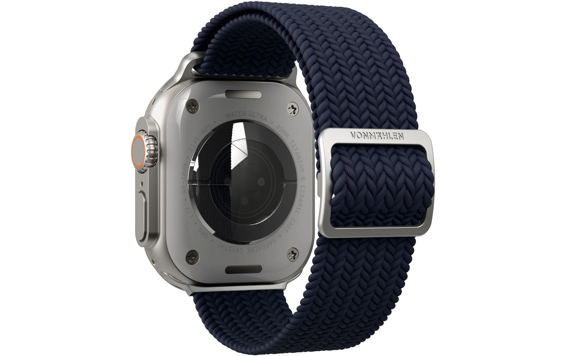 Vonmählen Woven Loop – Navy, für Apple Watch 40, 41, 42 mm