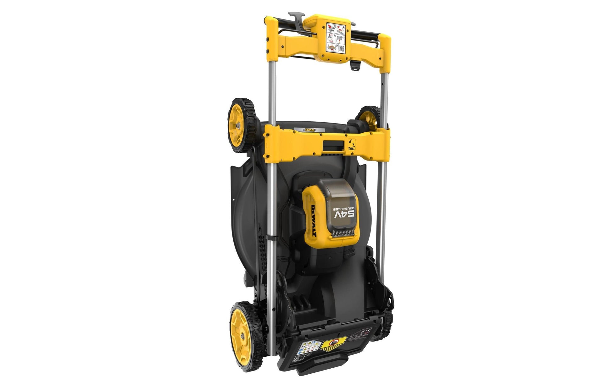DeWalt Akku-Rasenmäher – 54 V – Schnittbreite 53 cm – Schnitthöhe 24,4–101,6 mm – Solo – XR FlexVolt