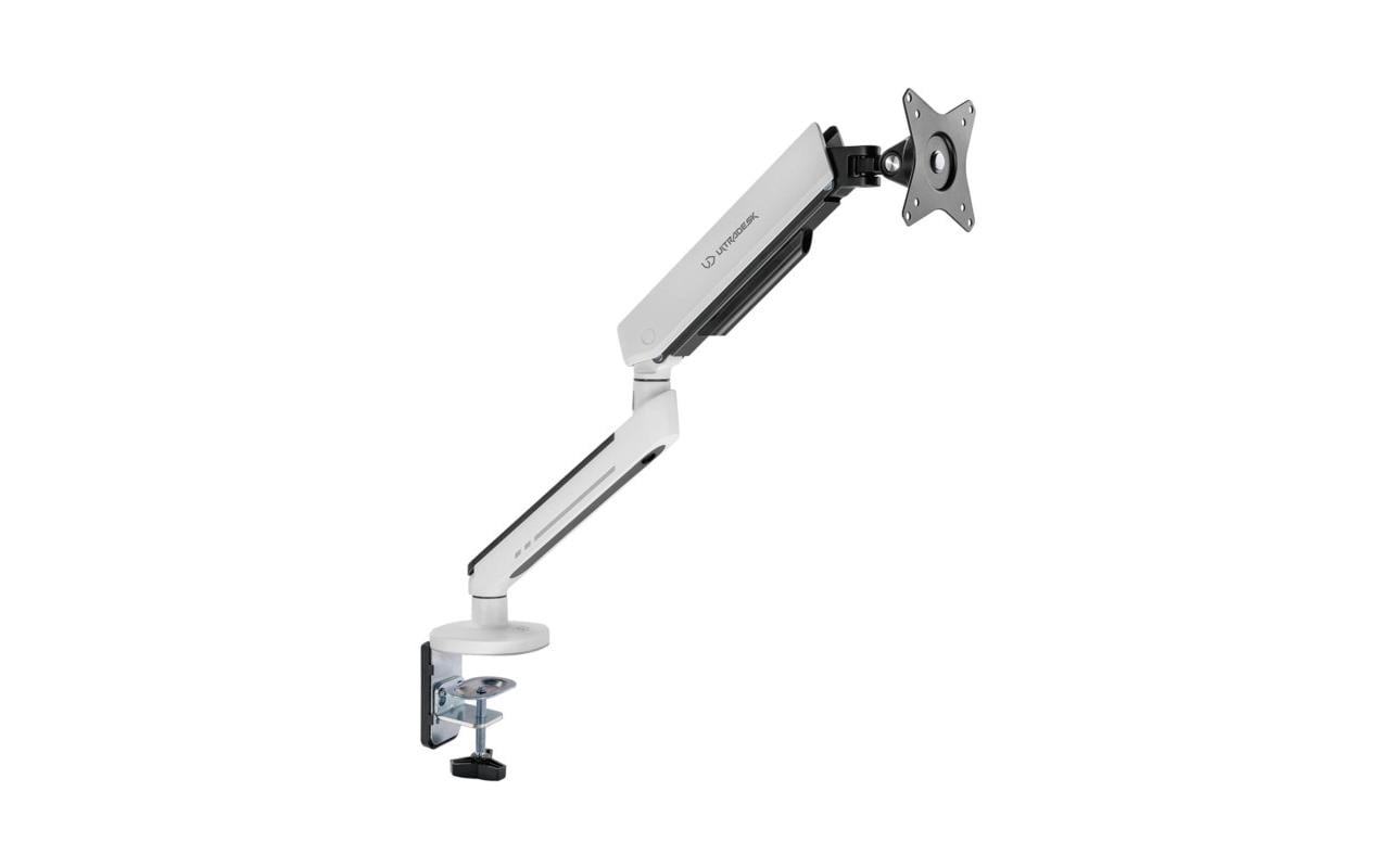 Ultradesk Monitorarm Tischhalterung – 1 Monitor – bis 32" – bis 9 kg/Monitor – höhenverstellbar, neigbar