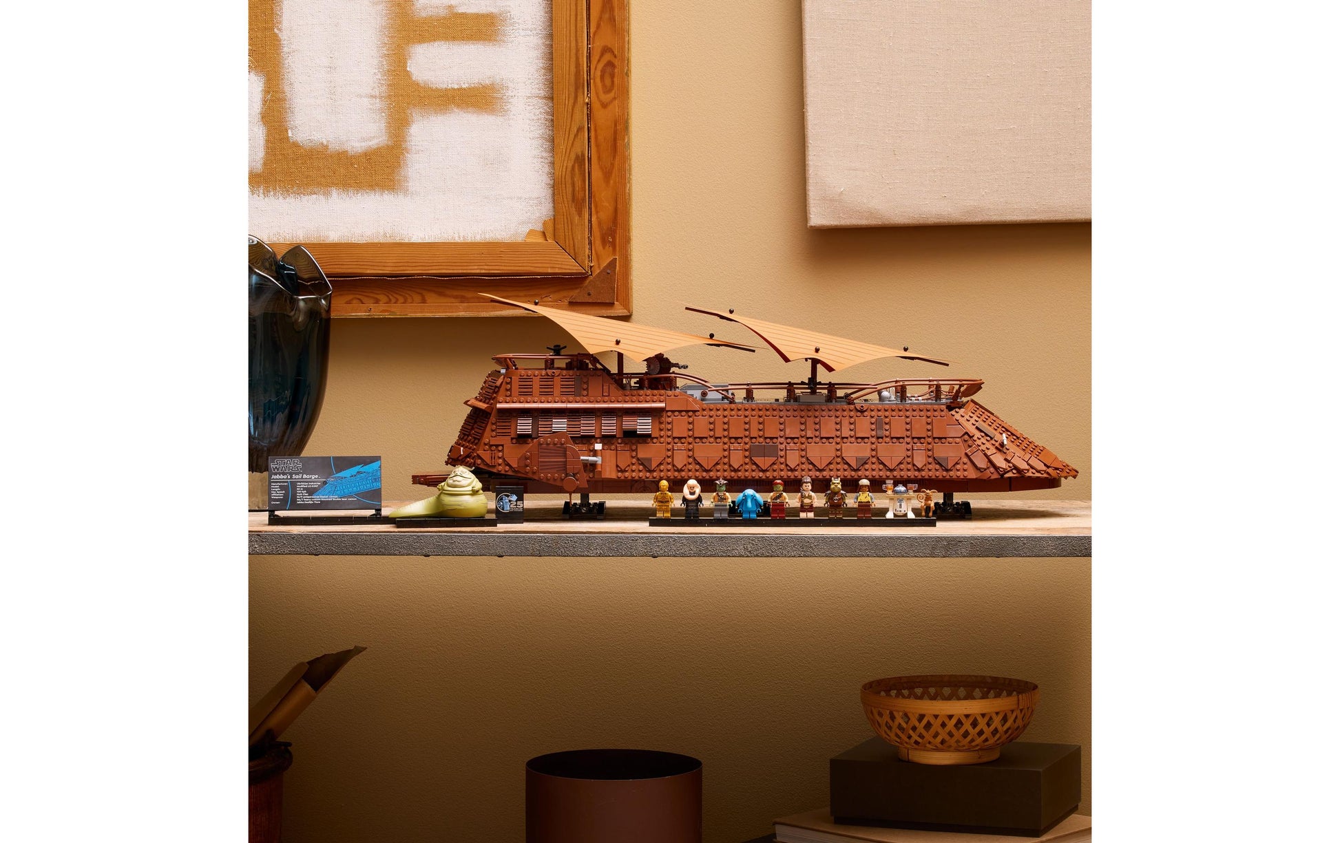 LEGO Jabbas Segelbarke Bausatz – Star Wars – 3943-teilig – 77 × 25 × 25 cm – ab 18 J.