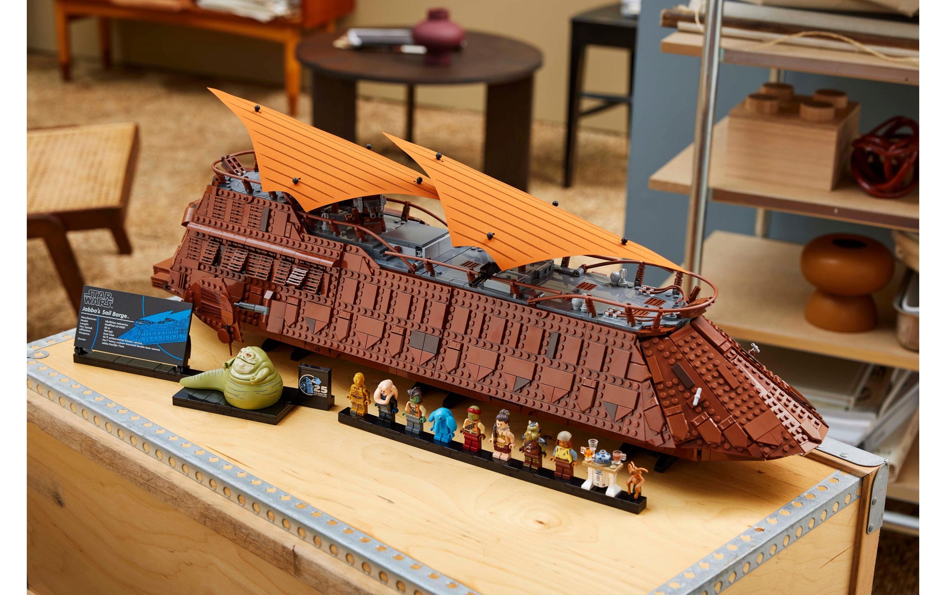 LEGO Jabbas Segelbarke Bausatz – Star Wars – 3943-teilig – 77 × 25 × 25 cm – ab 18 J.