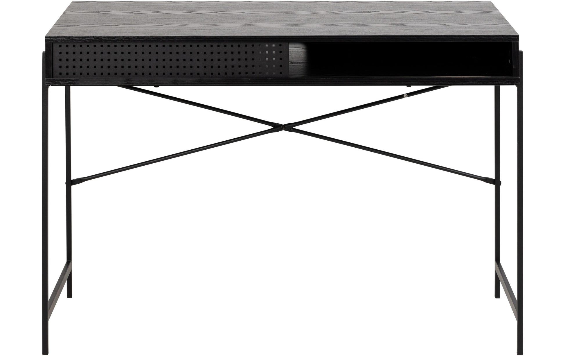 Actona Stehtisch – 110 × 50 × 75 cm – Schwarz