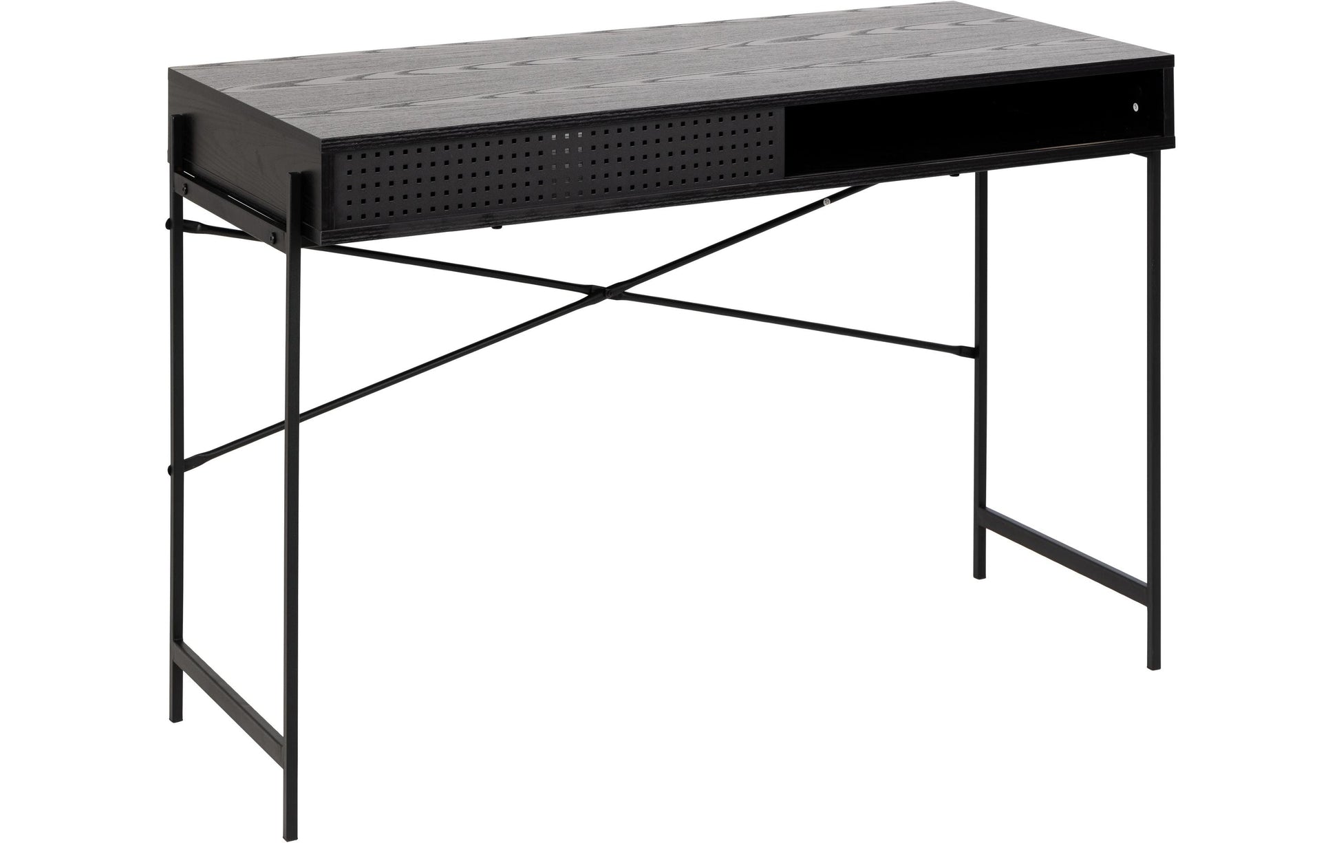 Actona Stehtisch – 110 × 50 × 75 cm – Schwarz