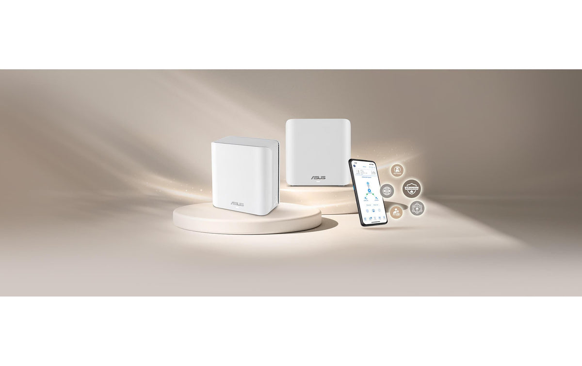 ASUS ZenWiFi BD4 BE3600 – WLAN-Router – Wi-Fi 7 Dual-Band (2,4/5 GHz), 2,9 Gbit/s