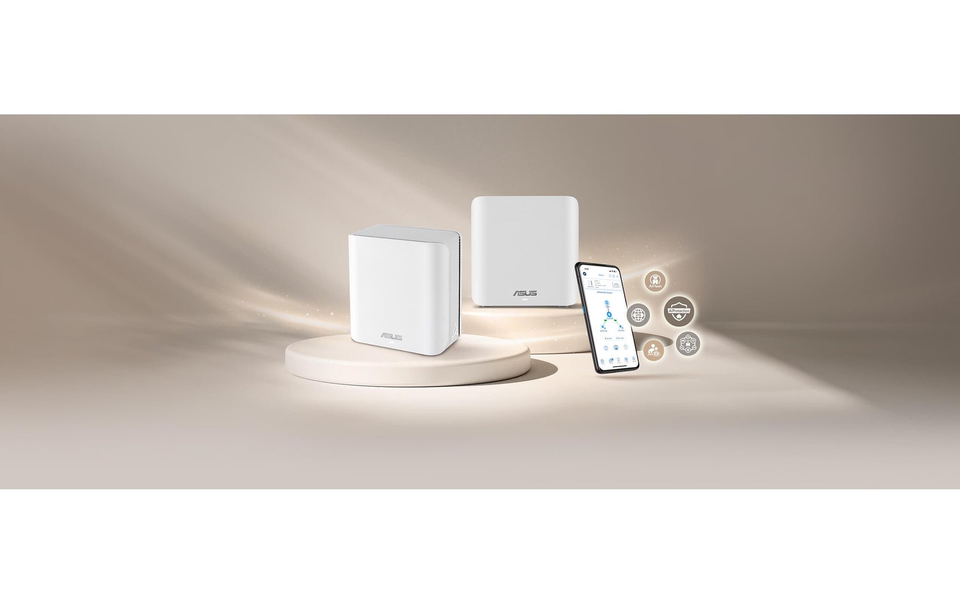 ASUS ZenWiFi BD4 – WLAN-Router – Wi-Fi 7 Dual-Band (2,4/5 GHz), 2,9 Gbit/s