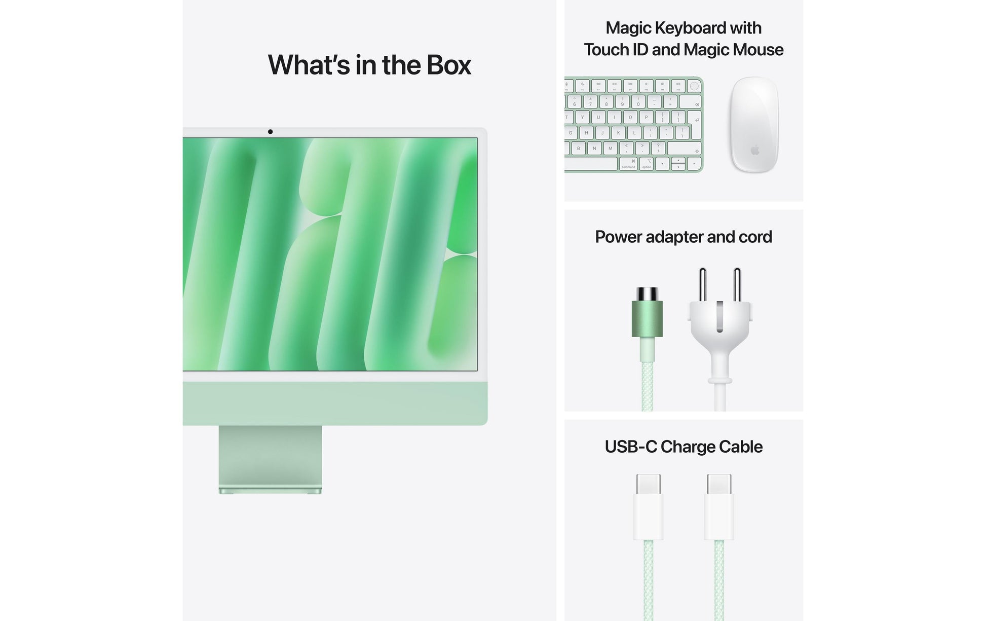 Apple iMac All-in-One – 23,5" 4,5K Ultra HD, Apple M4, 16 GB RAM, 512 GB SSD, macOS Sequoia