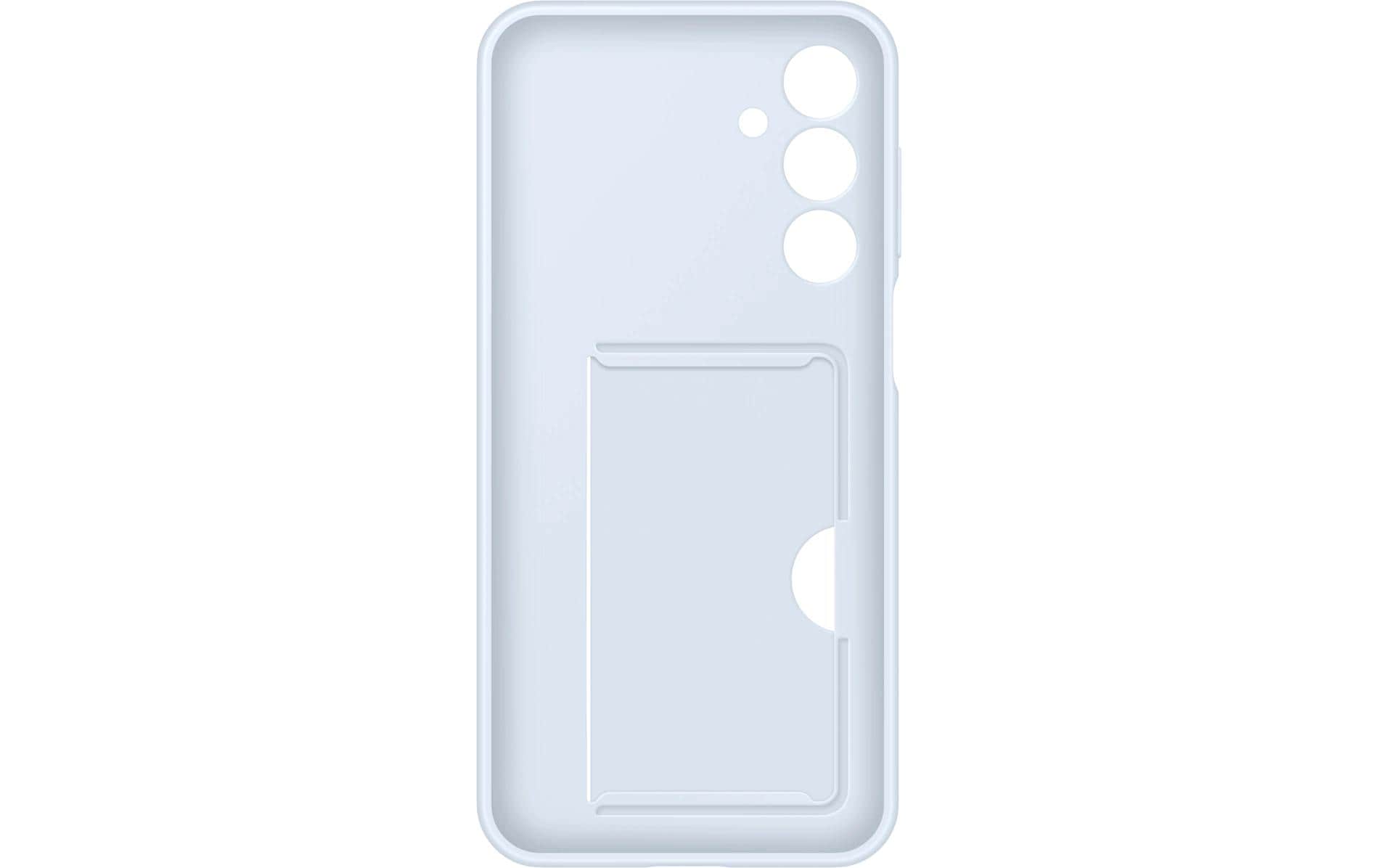 Samsung Backcover – für Samsung Galaxy A16 5G, mit Kartenfach, Kunststoff, Hellblau