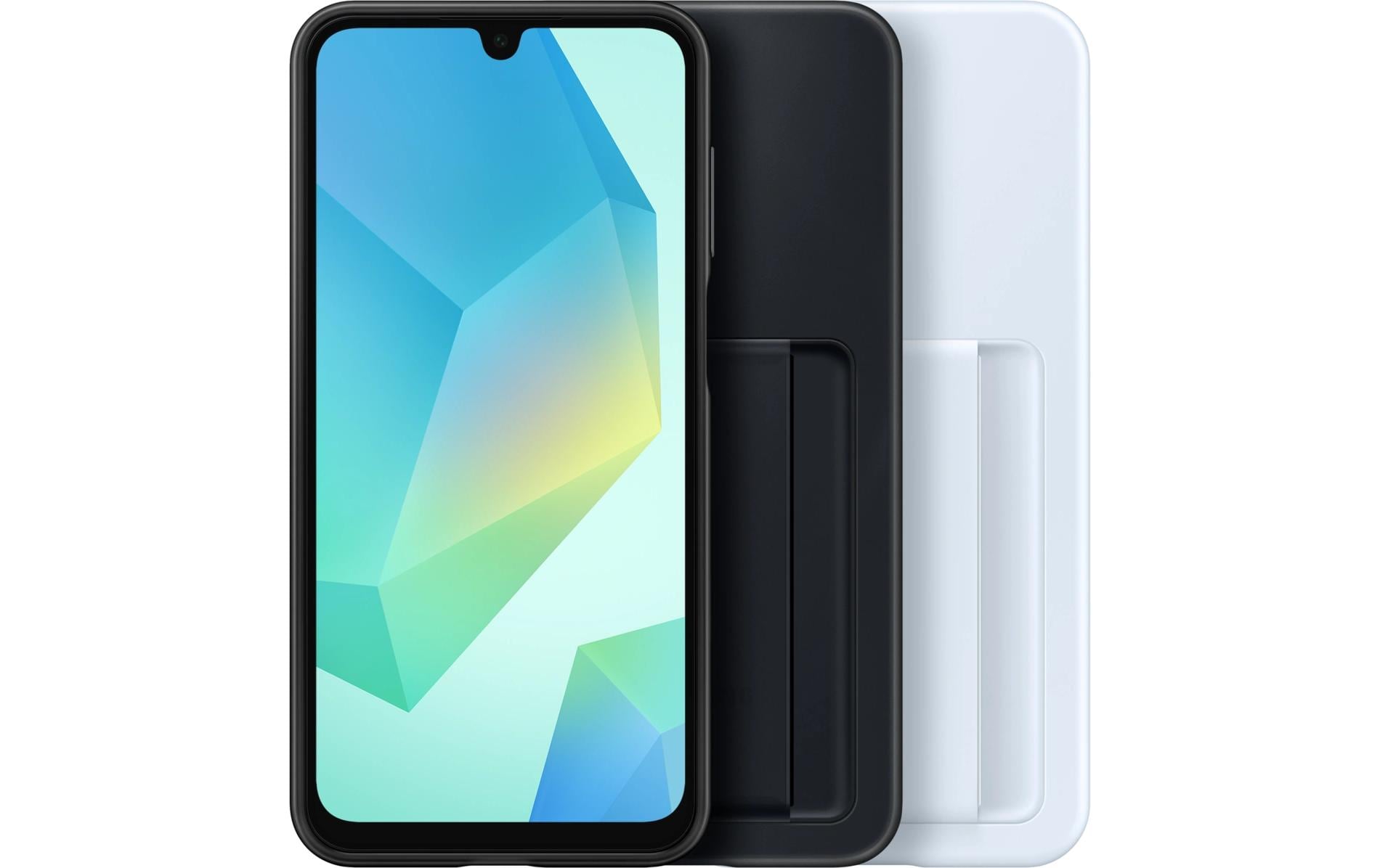 Samsung Backcover – für Samsung Galaxy A16 5G, mit Kartenfach, Kunststoff, Hellblau