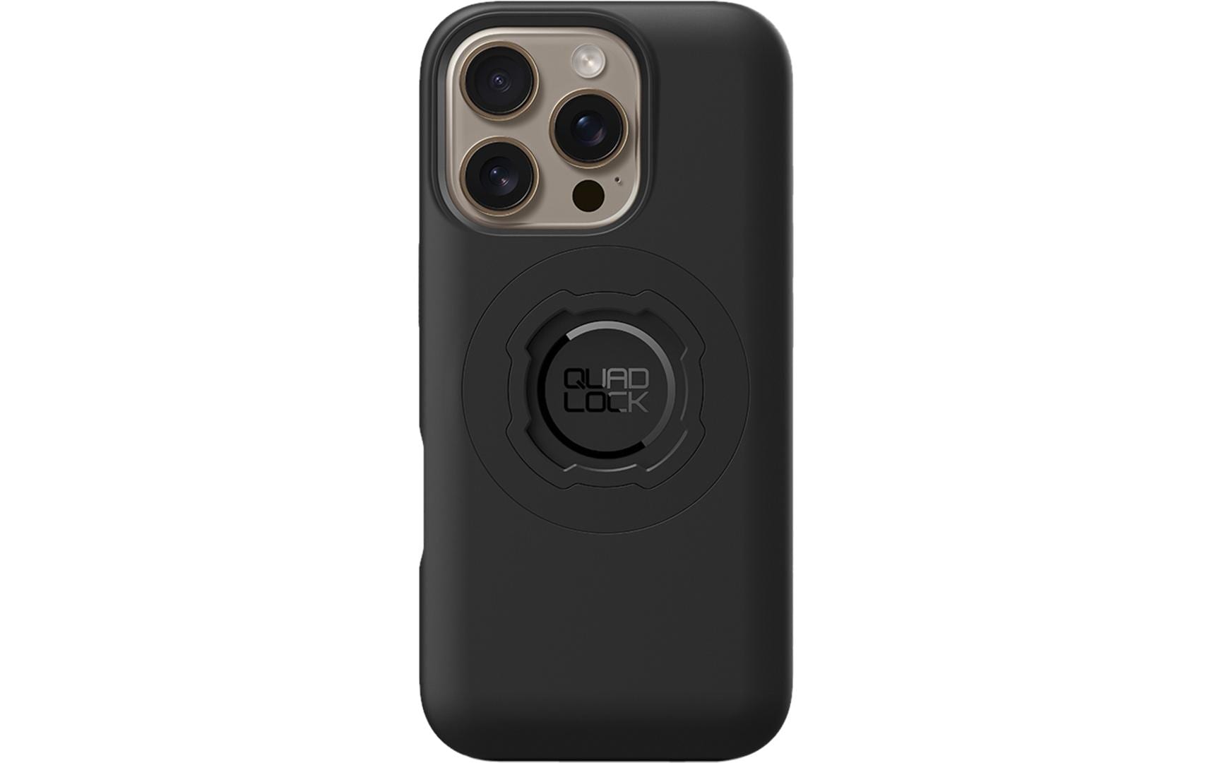 Quad Lock MAG Case – Backcover – für Apple iPhone 16 Pro – MagSafe, PC+TPU, Schwarz
