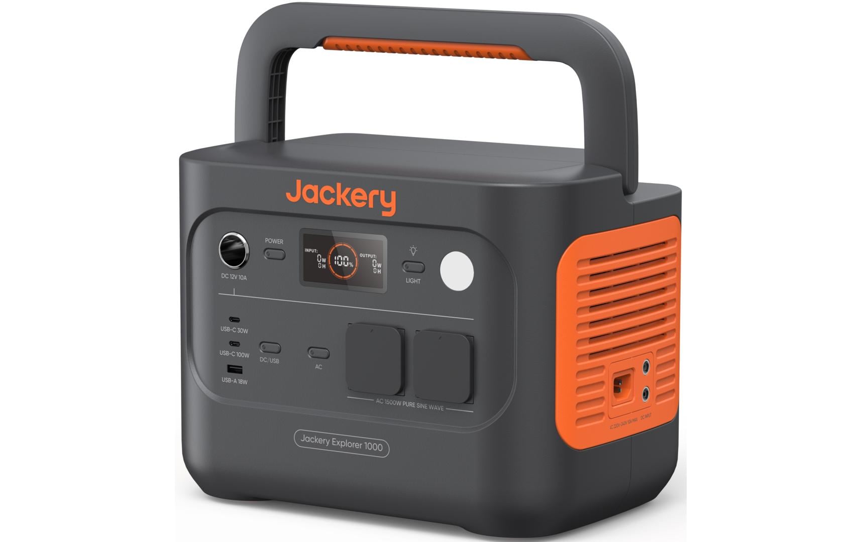 Jackery Explorer 1000 V2 – Powerstation – 1'070 Wh, LiFePO4