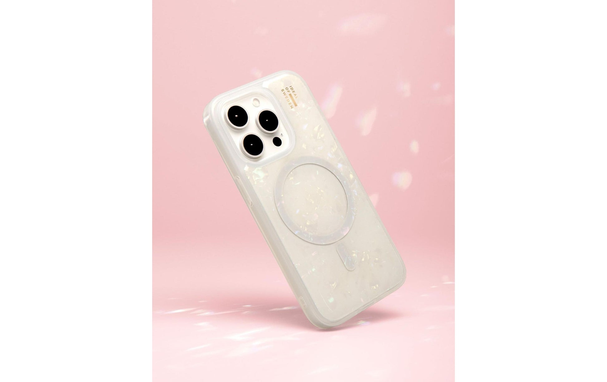 Ideal of Sweden – Backcover – für Apple iPhone 16 – Perlmutt – Kunstleder, MagSafe-kompatibel