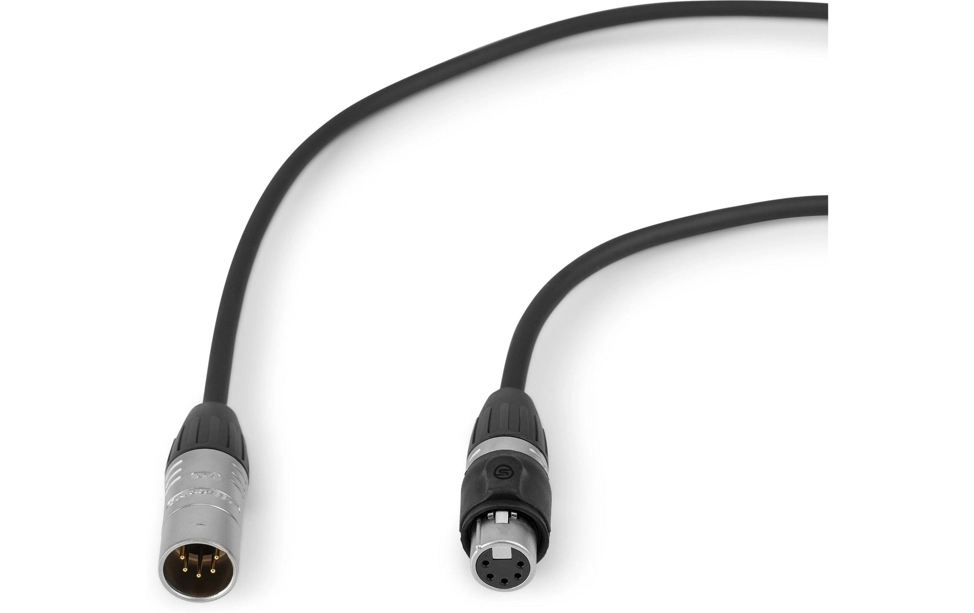PD-Connex CX109-12 – DMX-Kabel, XLR 5-pol (M→F), 12 m, Schwarz