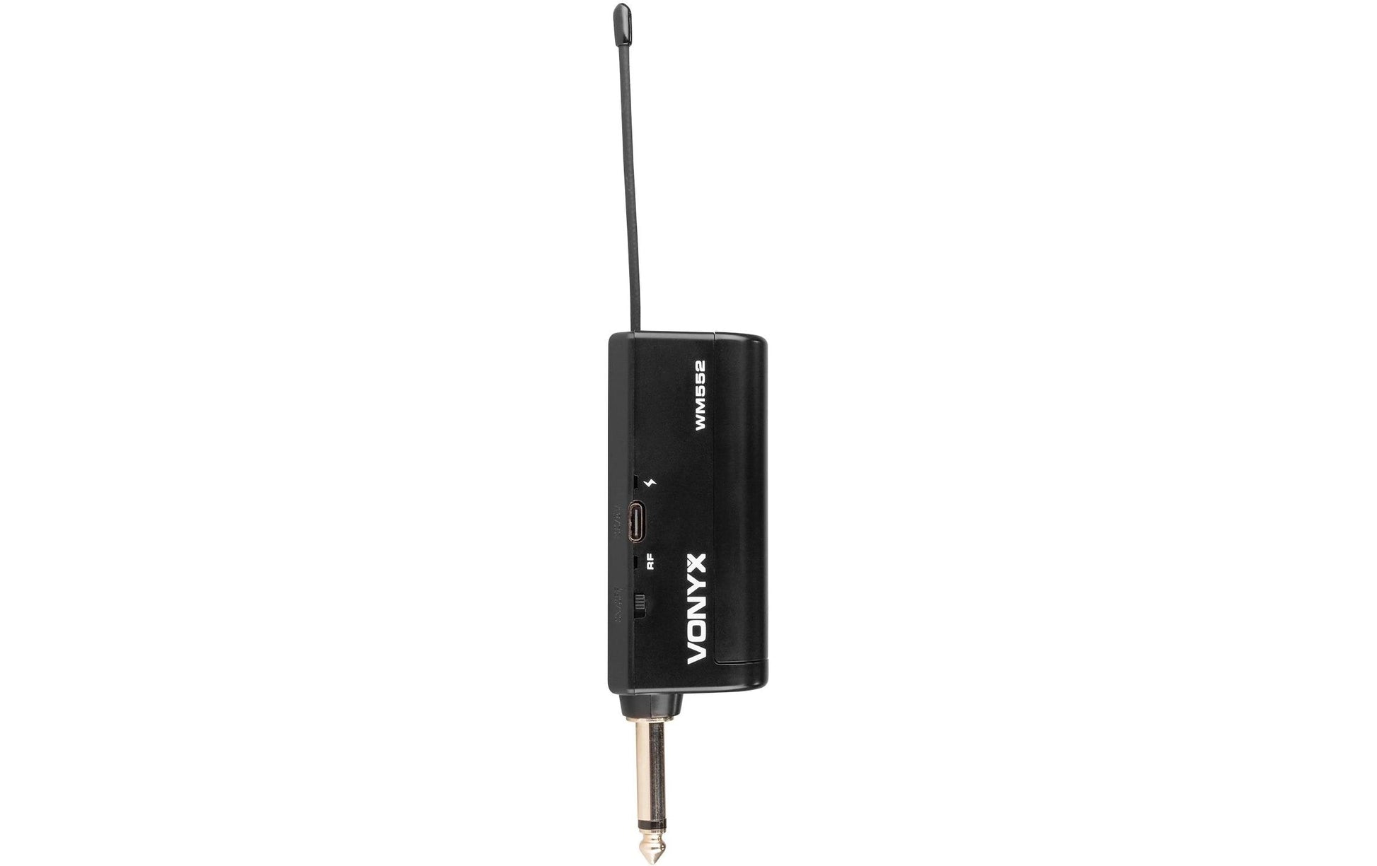 Vonyx WM552B Streaming-/Mikrofon-Kit 2er-Set – 6,3 mm Klinke, Kabellos (UHF 863–865 MHz), Niere, Schwarz