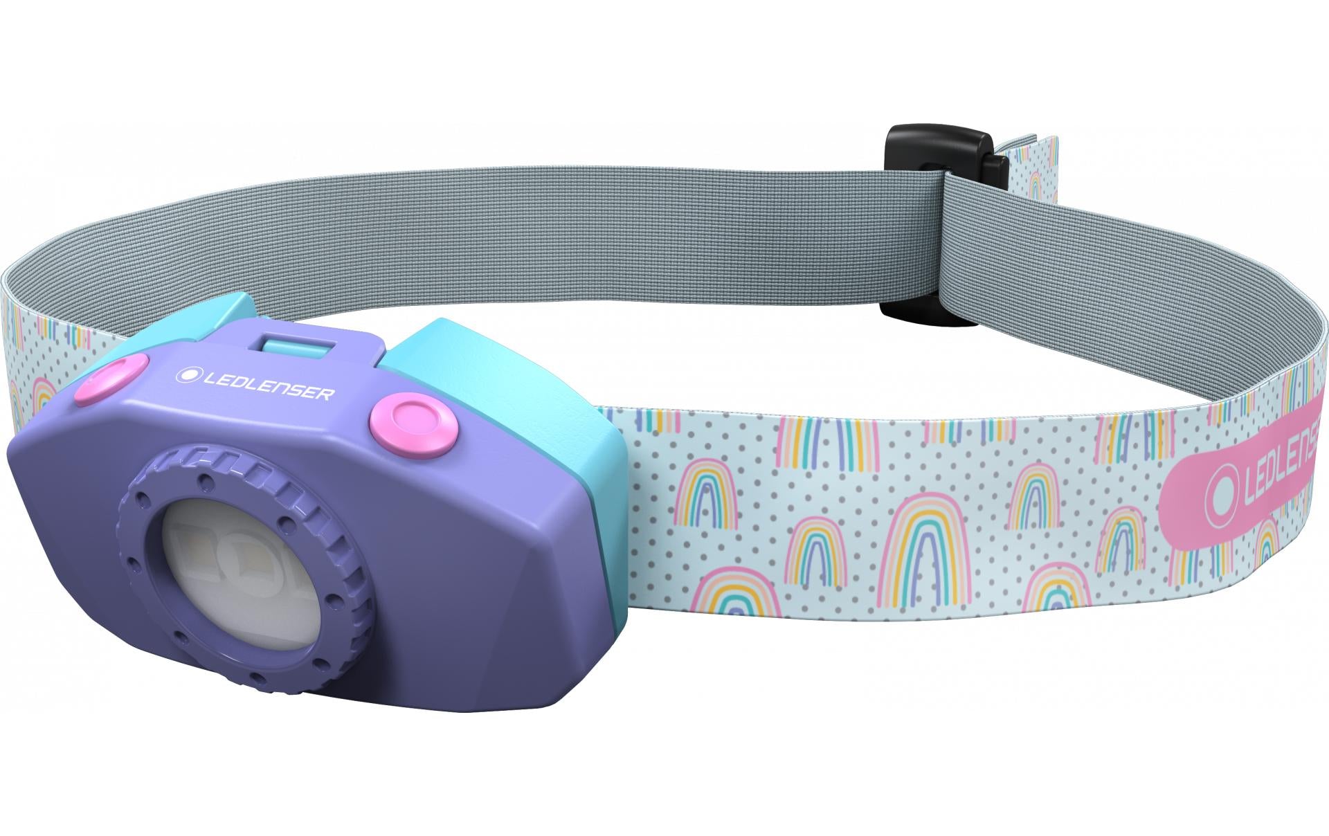 Ledlenser Stirnlampe KIDLED2 – 40 lm, 9 m, IP44, Laufzeit 20 h – Violett