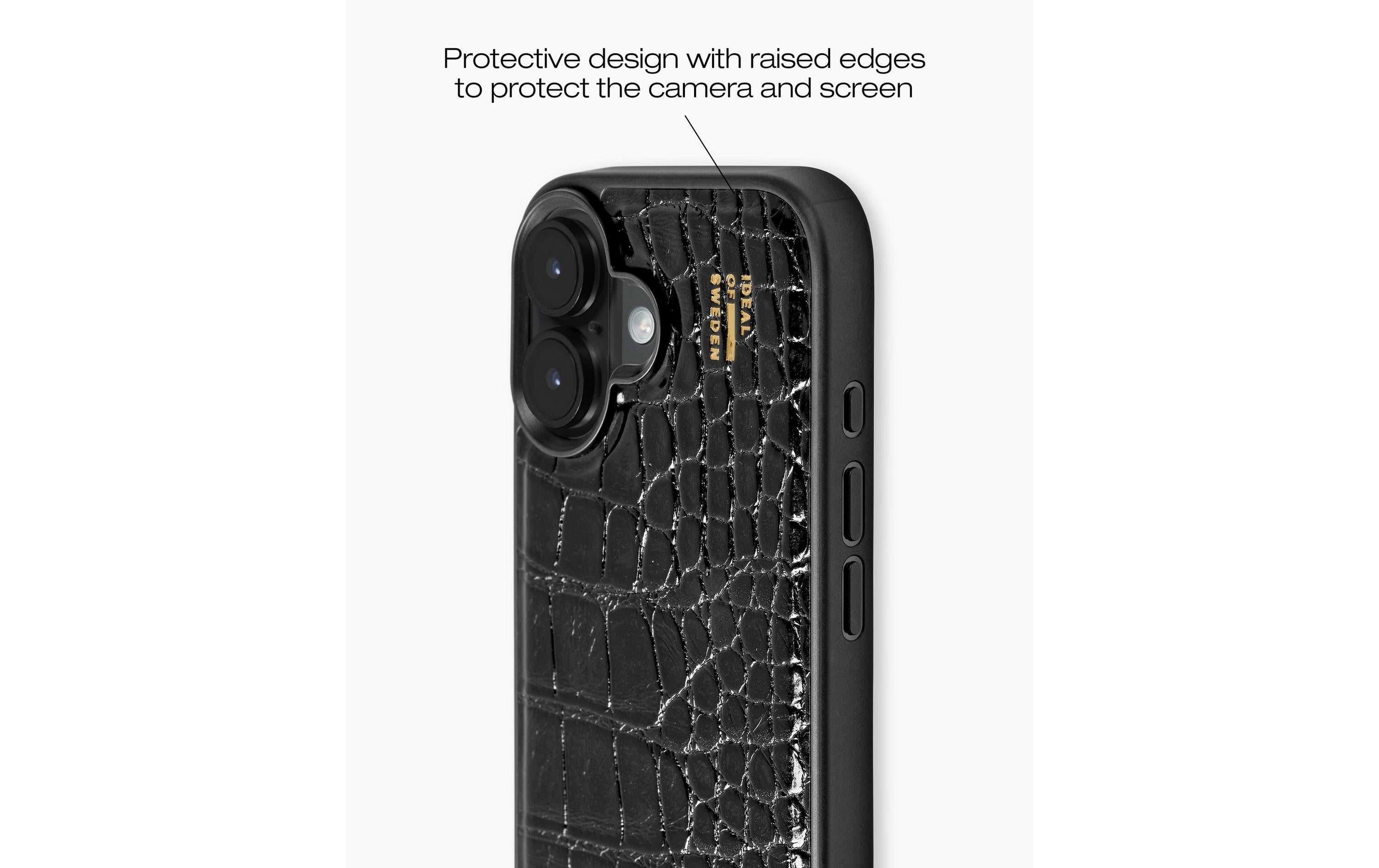 Ideal of Sweden – Backcover – für Apple iPhone 16 – Tiermuster – Kunstleder, MagSafe-kompatibel