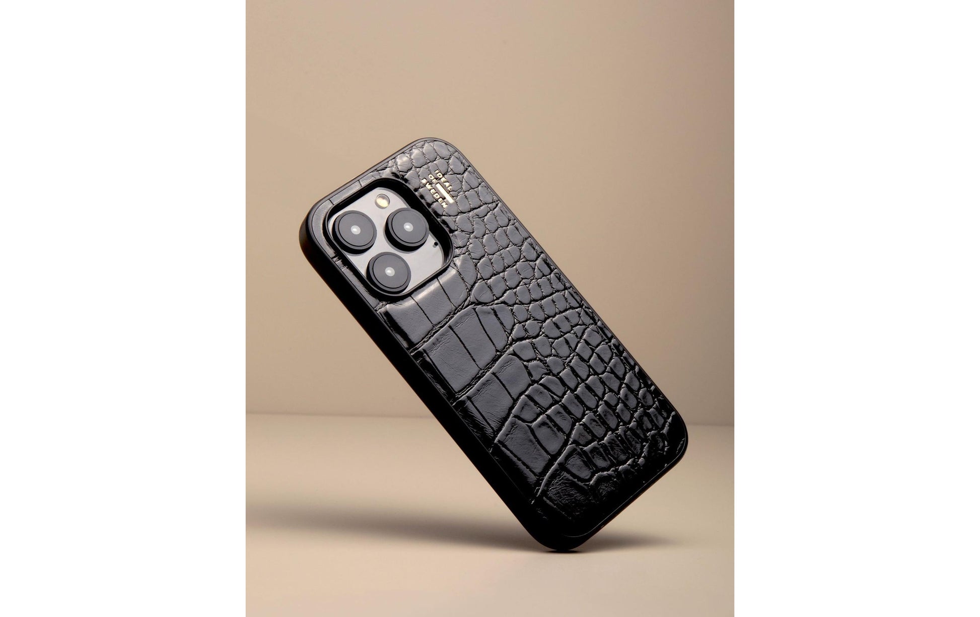 iDeal of Sweden Backcover – für Apple iPhone 16 Pro – schwarz – Kunstleder – MagSafe-kompatibel