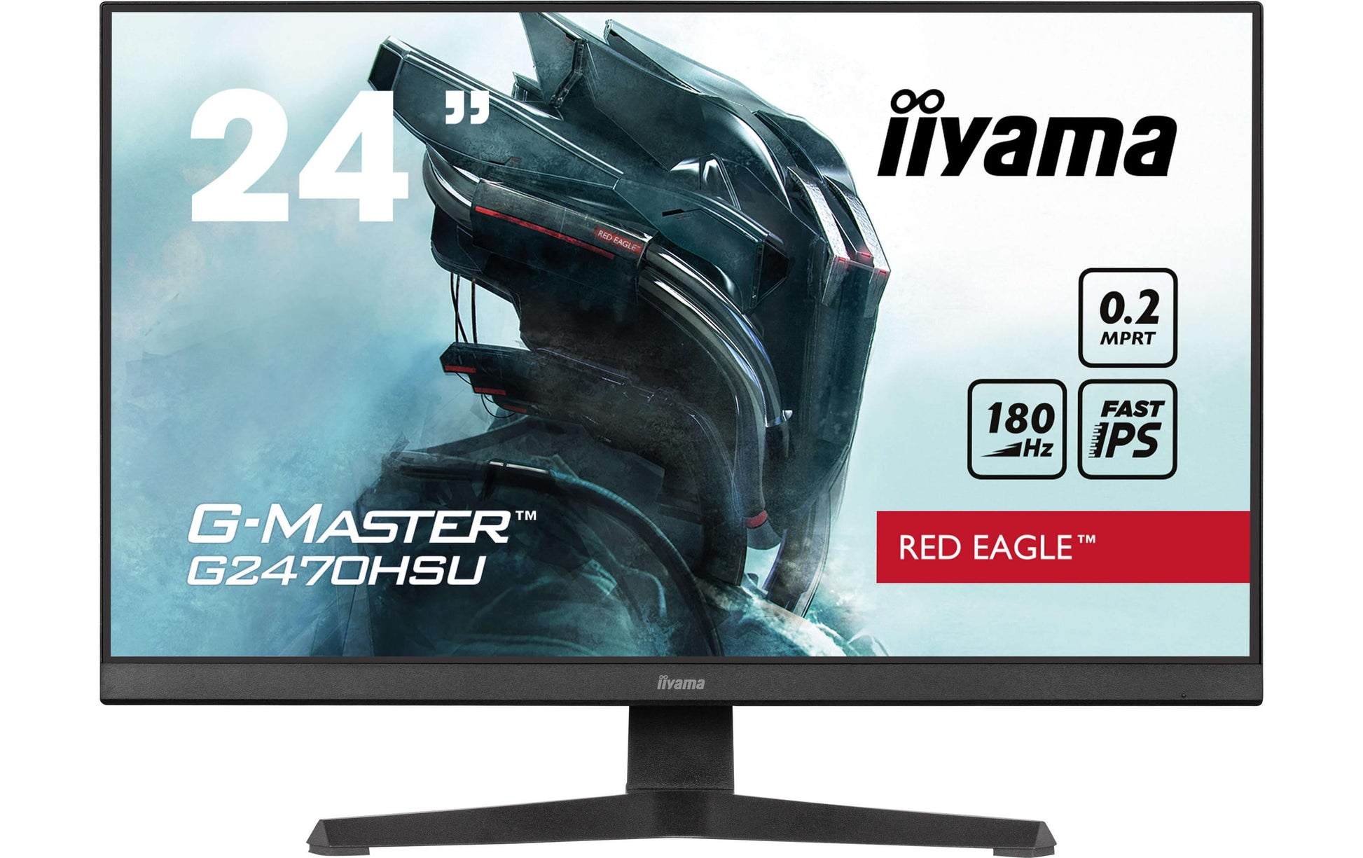 iiyama G-MASTER G2470HSU-B6 – 23,8", 1920 × 1080 (Full HD), IPS, 180 Hz