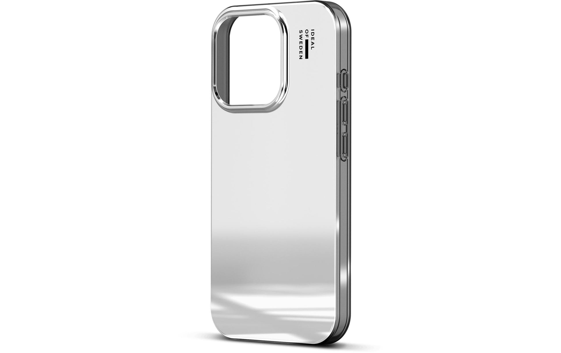 iDeal of Sweden Mirror Backcover – für Apple iPhone 16 Pro Max, MagSafe, PC+TPU, Silber, bis 3 m sturzsicher