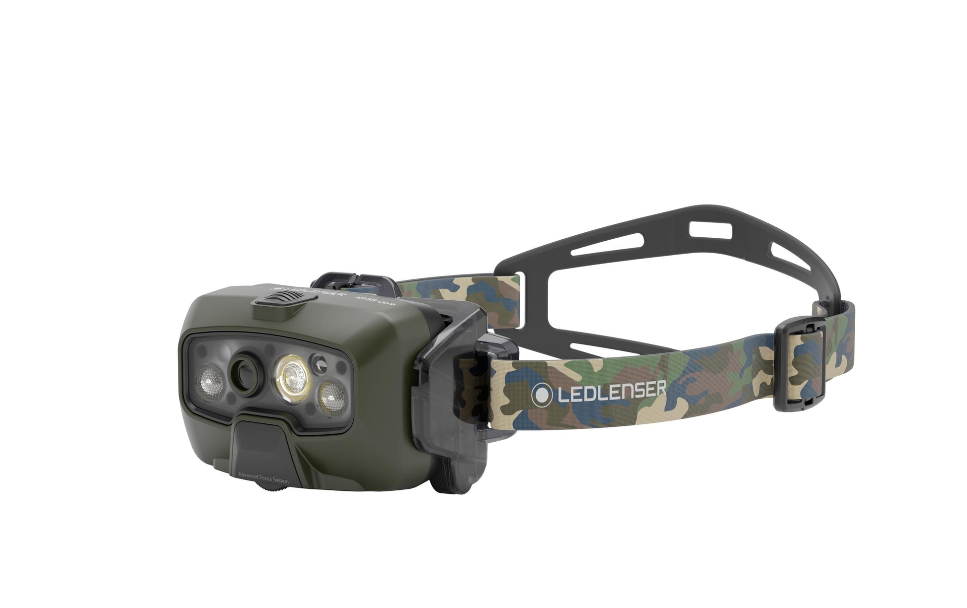 Ledlenser Stirnlampe HF8R Core RGB – 1600 lm, 210 m, IP68, Laufzeit 90 h – Camouflage
