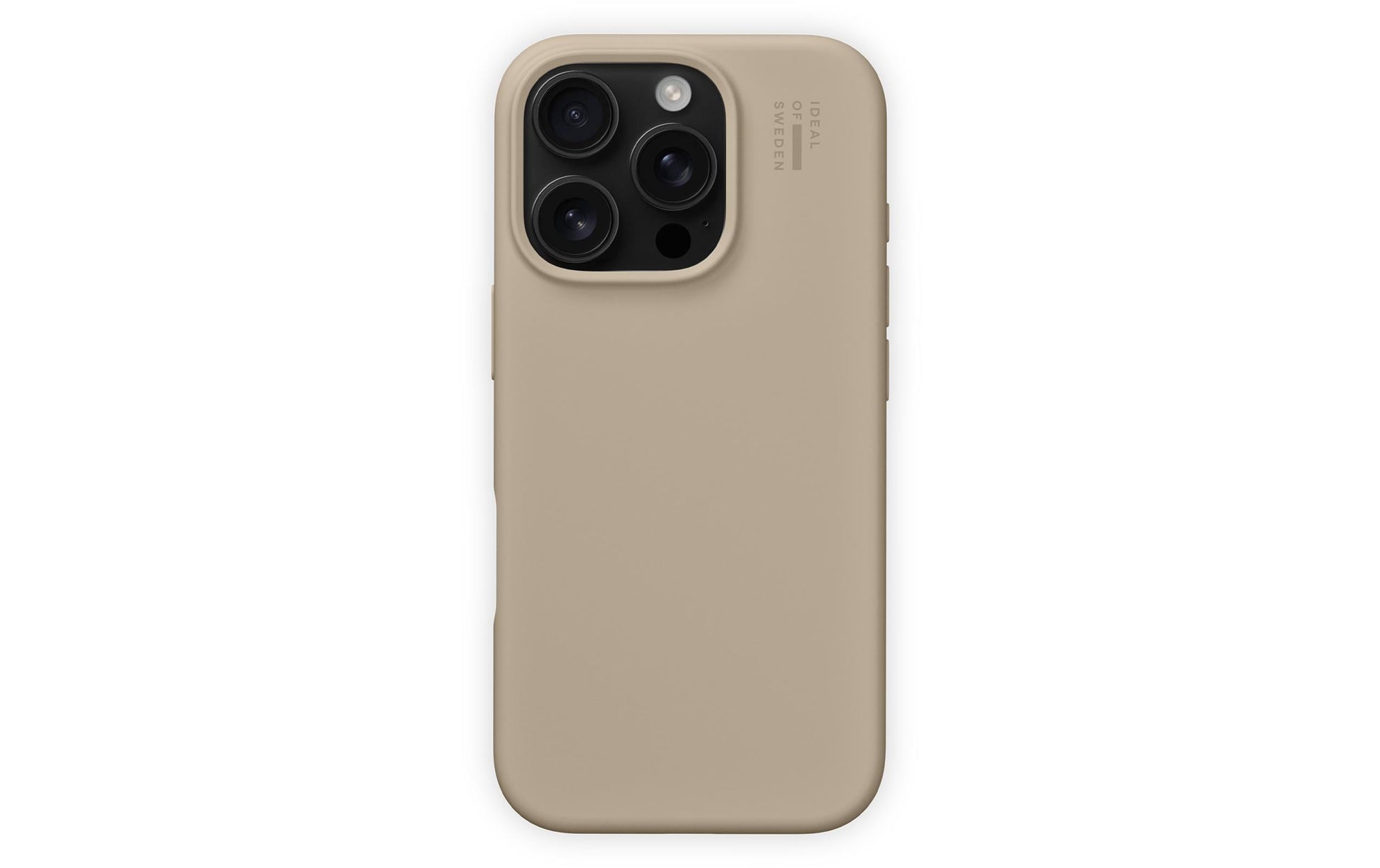 iDeal of Sweden Backcover – für Apple iPhone 16 Pro – beige – Silikon, MagSafe-kompatibel