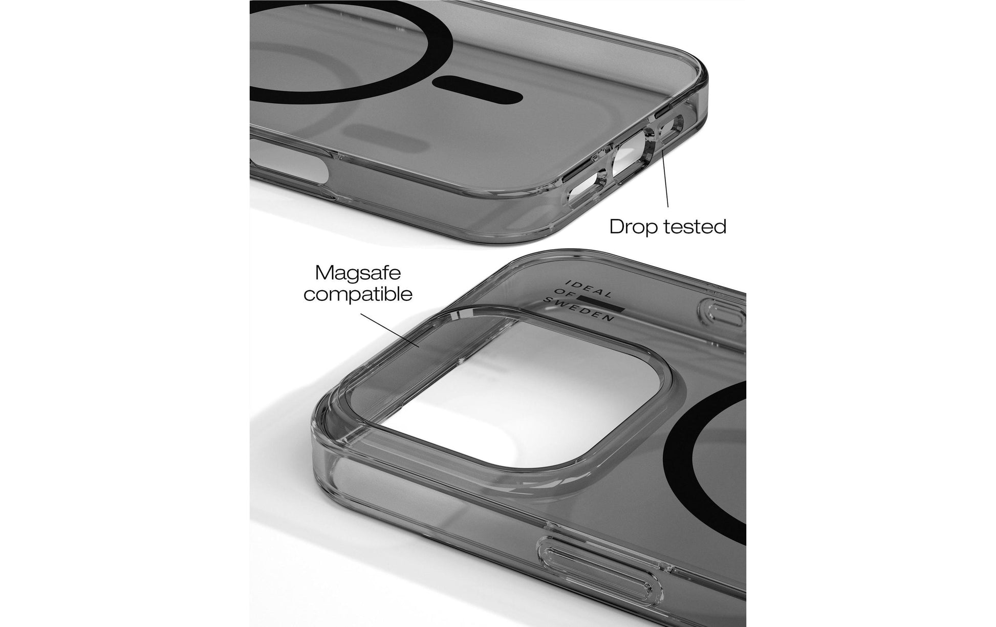 iDeal of Sweden Backcover – für Apple iPhone 16 Pro – schwarz – PC – MagSafe-kompatibel
