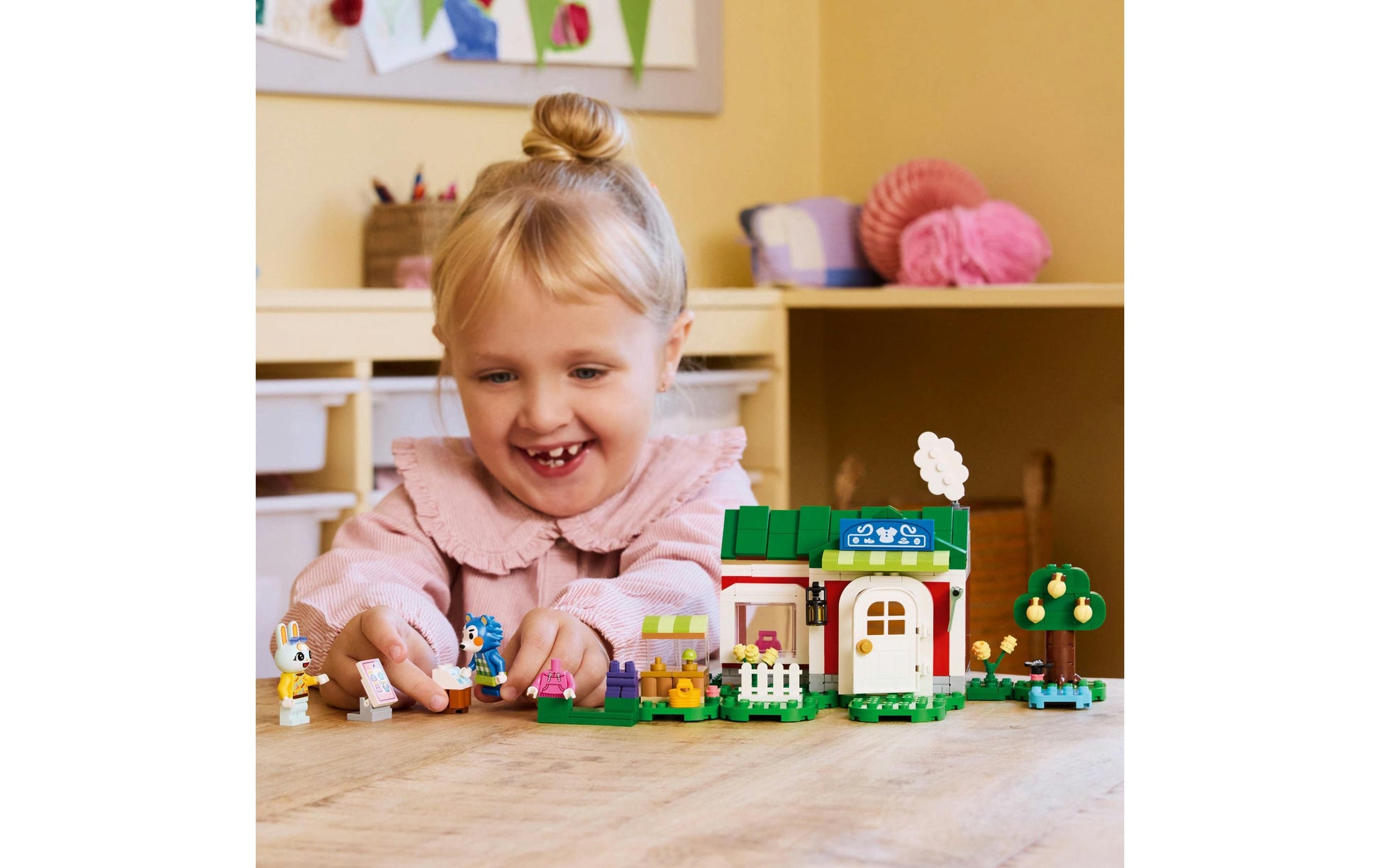 LEGO Das Schneiderei Schneiderschwestern Set – Animal Crossing – 322-teilig – ab 6 J.