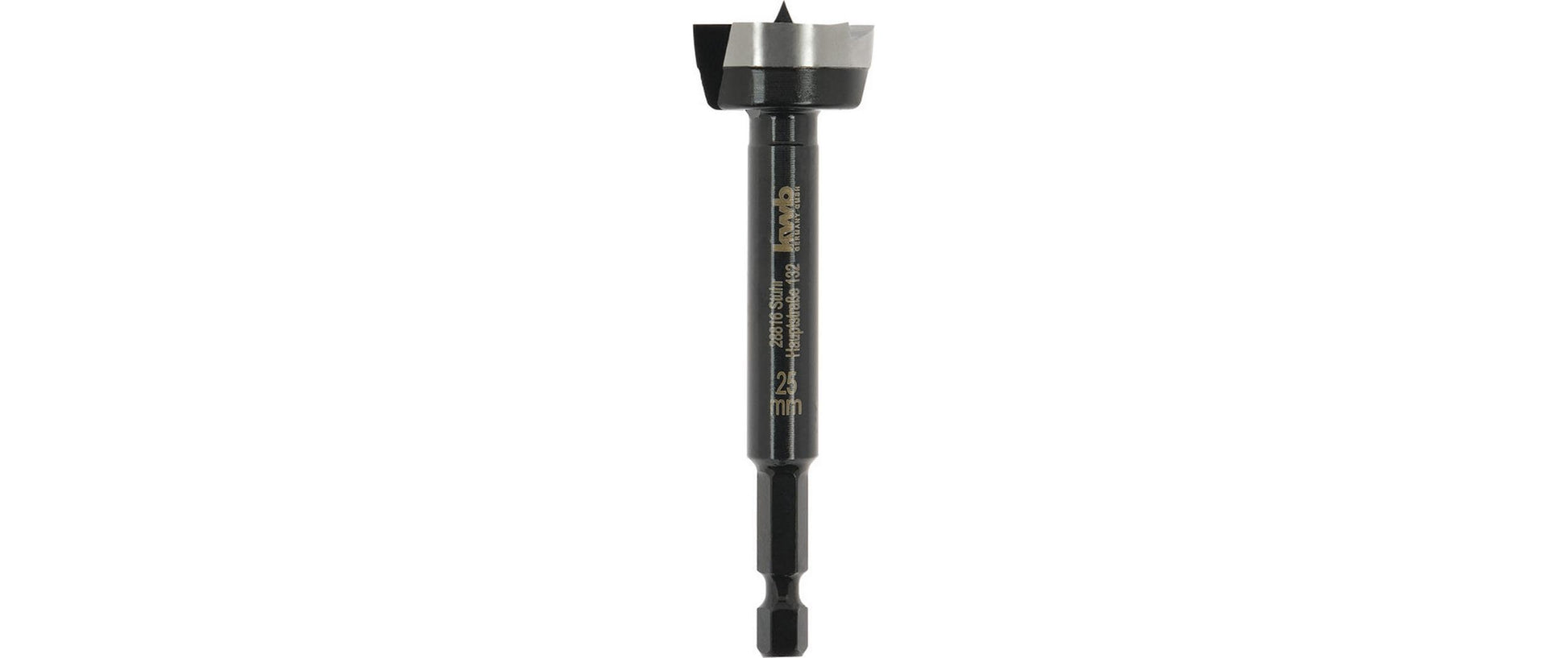 kwb Forstnerbohrer, 1/4" Sechskantschaft, 706400, 25 mm × 88 mm, schwarz, 5 Stk.