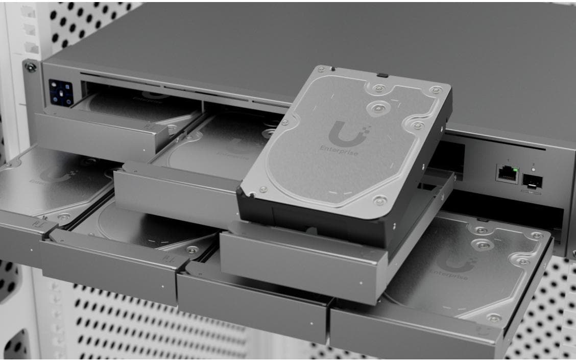 Ubiquiti 8 TB 3,5" HDD – SATA, 7'200 U/min – für UDM-Pro/UNVR-Pro/UDM-SE & weitere Ubiquiti-Geräte