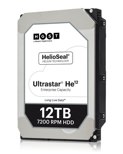 Western Digital Ultrastar He12 – 12 TB, 7'200 U/min