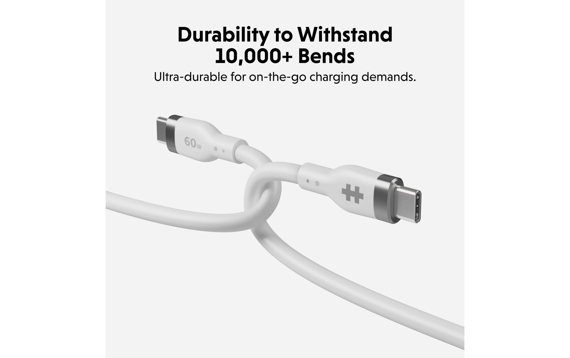 Hyper – USB-Kabel, USB-C zu USB-C, 1,5 m, USB 2.0, Ladekabel