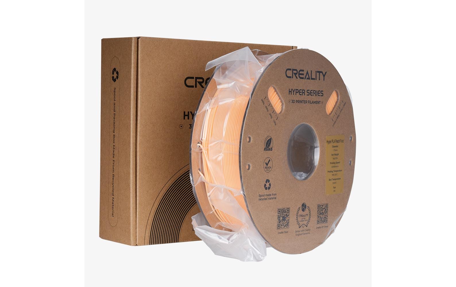 Creality 3D-Drucker-Filament Hyper PLA 1,75 mm Rosa, 1 kg