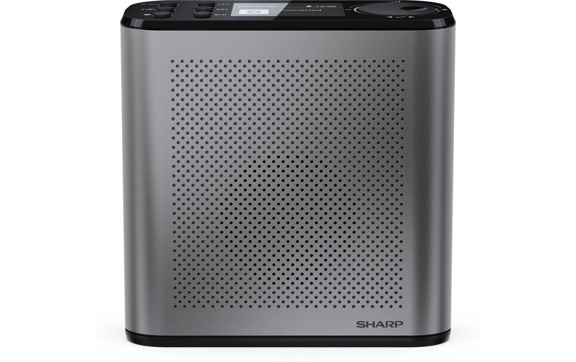 Sharp DR-P530 GR – DAB-/Internetradio – Portabel – DAB+, Bluetooth – Grau