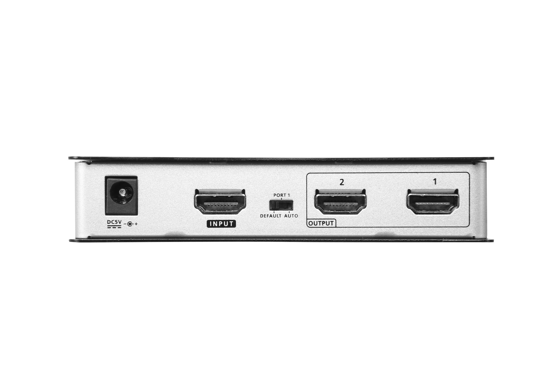 ATEN VS182B – HDMI-Splitter – 2x HDMI, 4096×2160 – für HDMI-Geräte – Silber/Schwarz