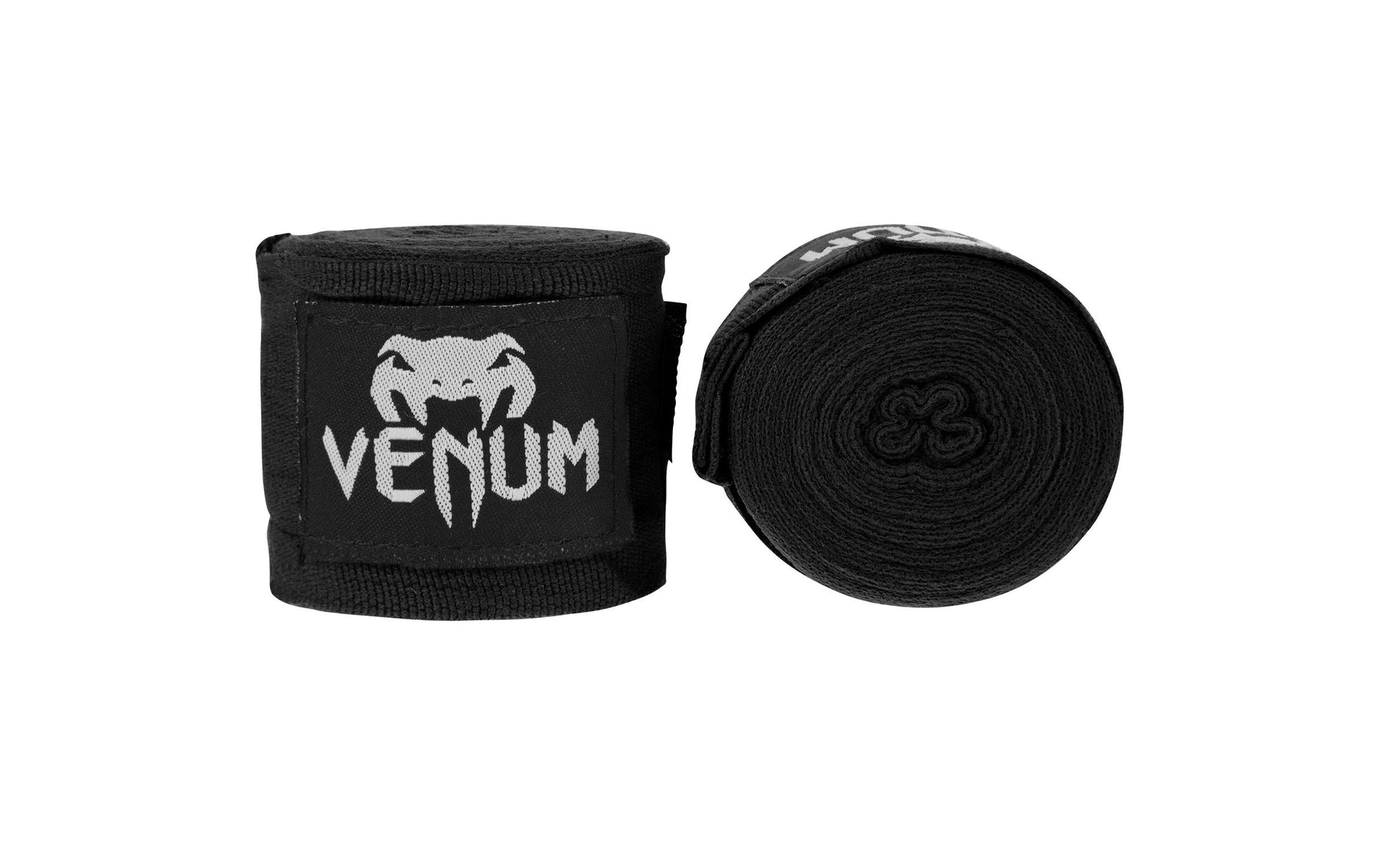 Venum Boxbandagen Kontact – 4 m – Schwarz, Baumwolle