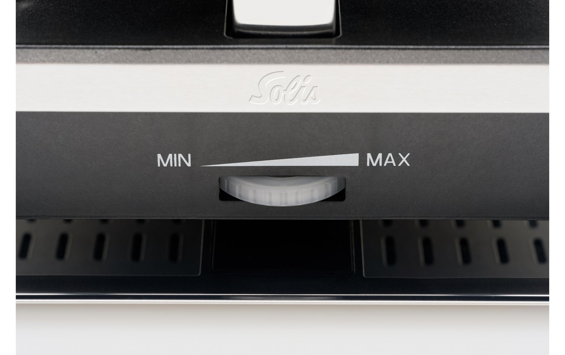Solis Raclette-Grill 7911 – 10 Personen, 1500 W, Antihaftbeschichtung – Schwarz/Edelstahl