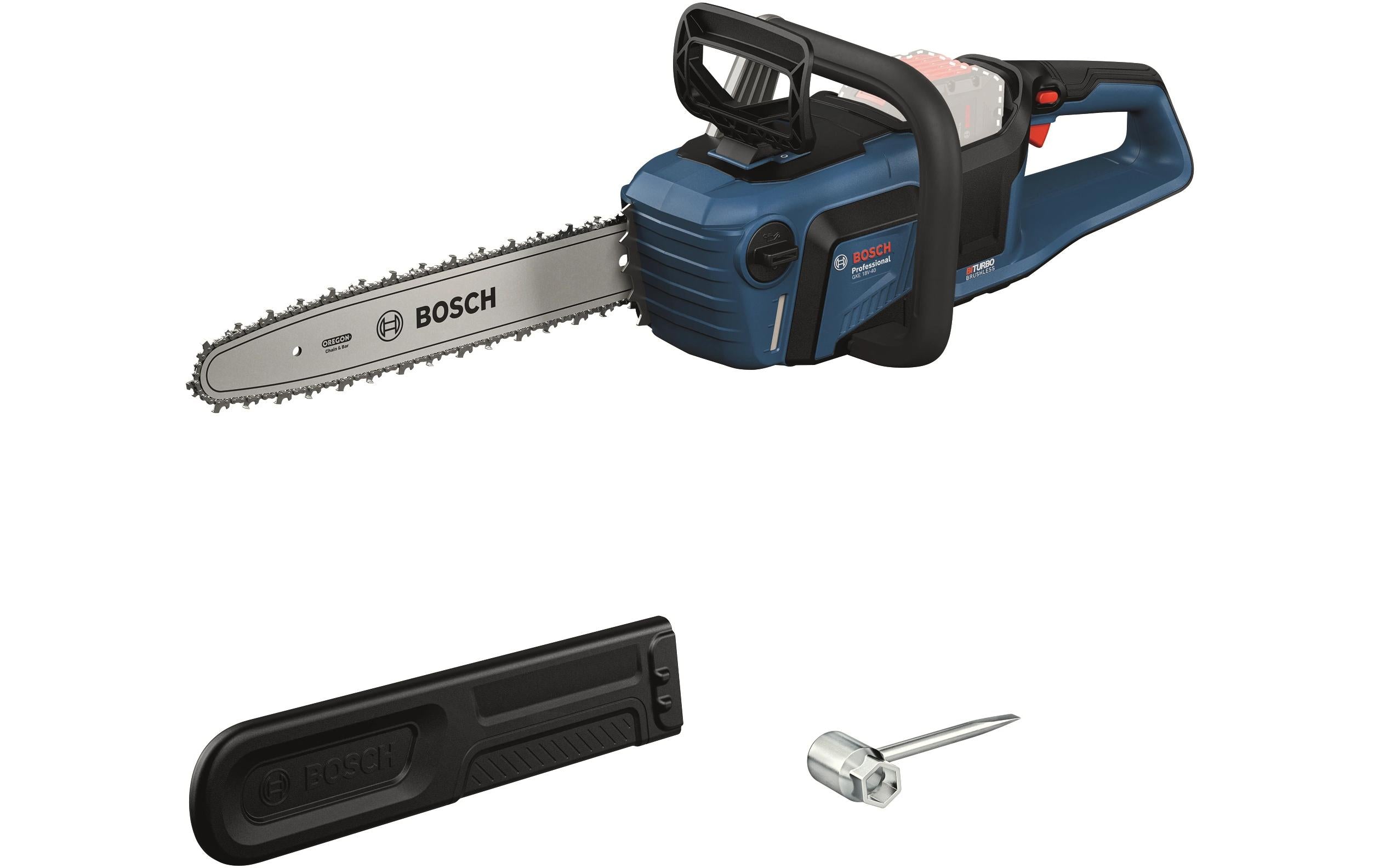Bosch Professionelle GKE 18V-40 Akku-Kettensäge – 18 V – Schwertlänge 360 mm – Solo – AMPShare