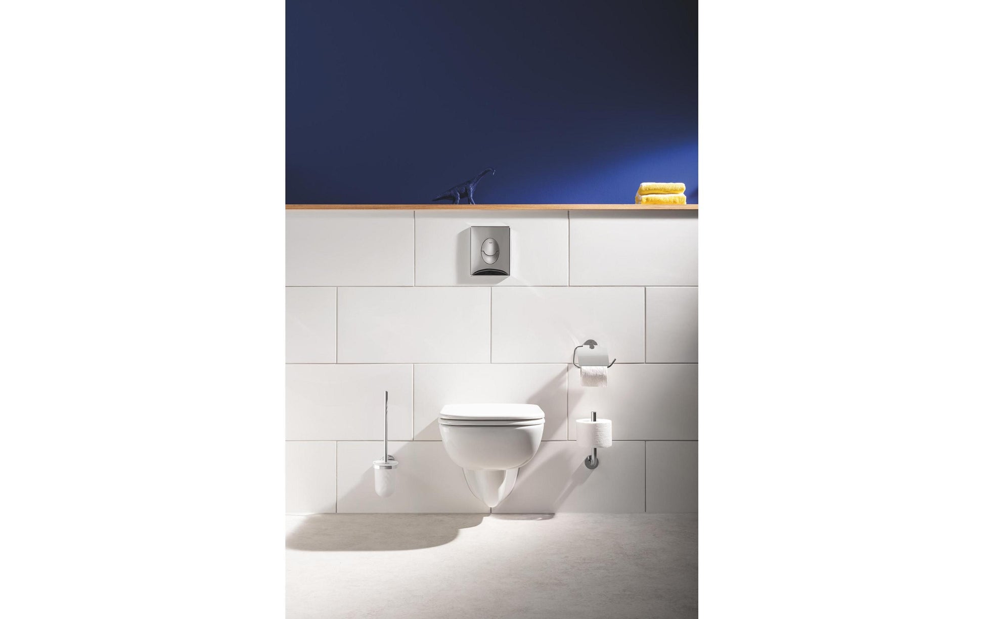 GROHE Toilettenpapierhalter – chrom, zum Bohren, mit Deckel