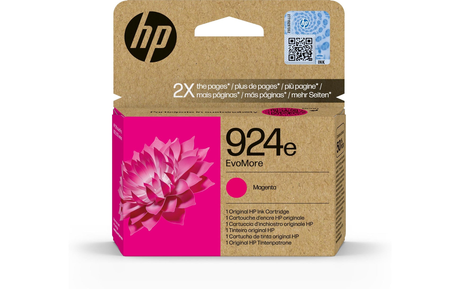 HP Tintenpatrone 924E, Magenta