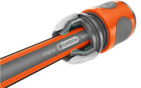 Gardena Gartenschlauch Premium SuperFLEX – 20 m, Ø 1,3 cm, bis 35 bar, schwarz/orange