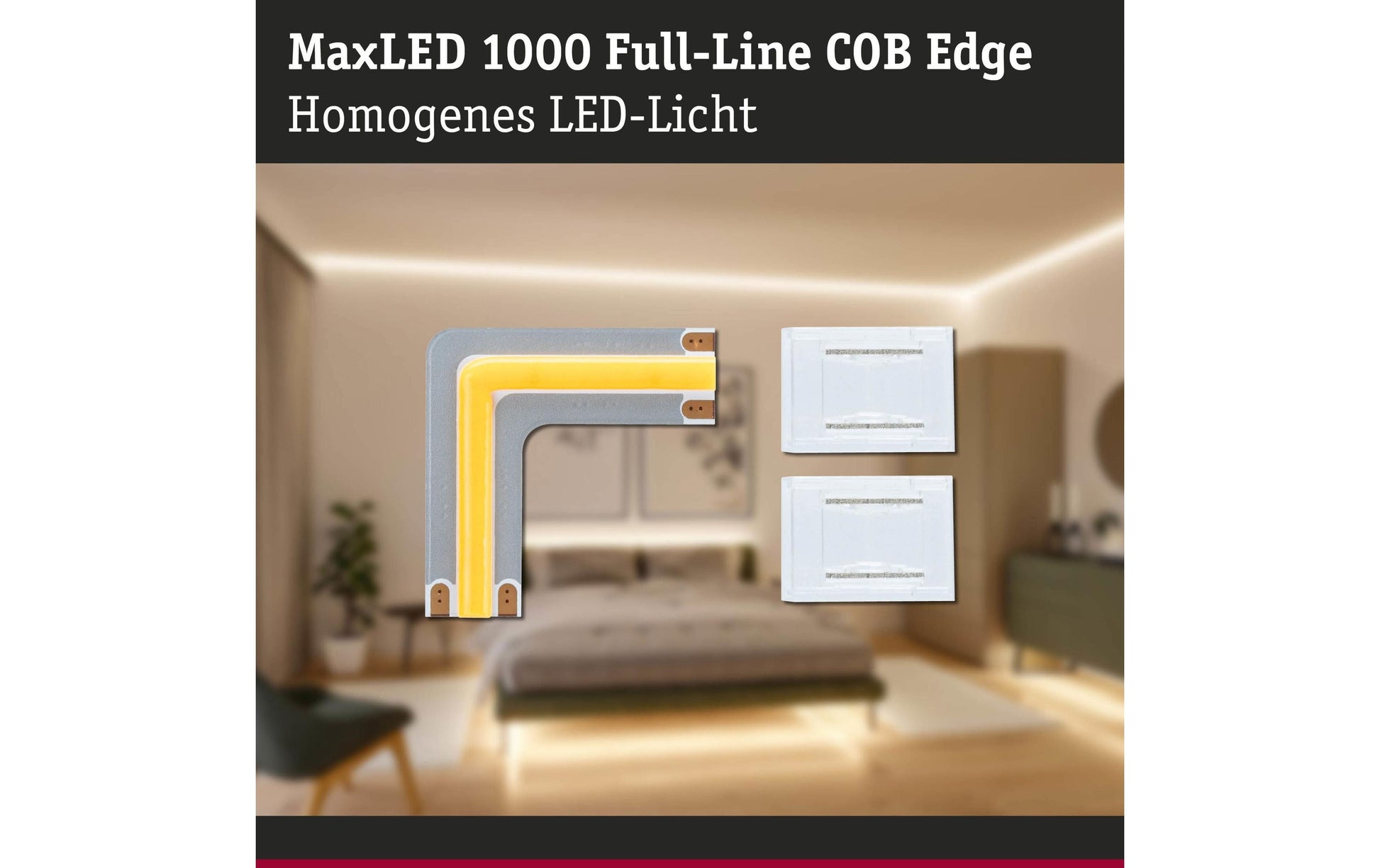 Paulmann LED-Strip 0,03 m – Warmweiss 2700 K – IP20 – MaxLED 1000 – 1 Stk.