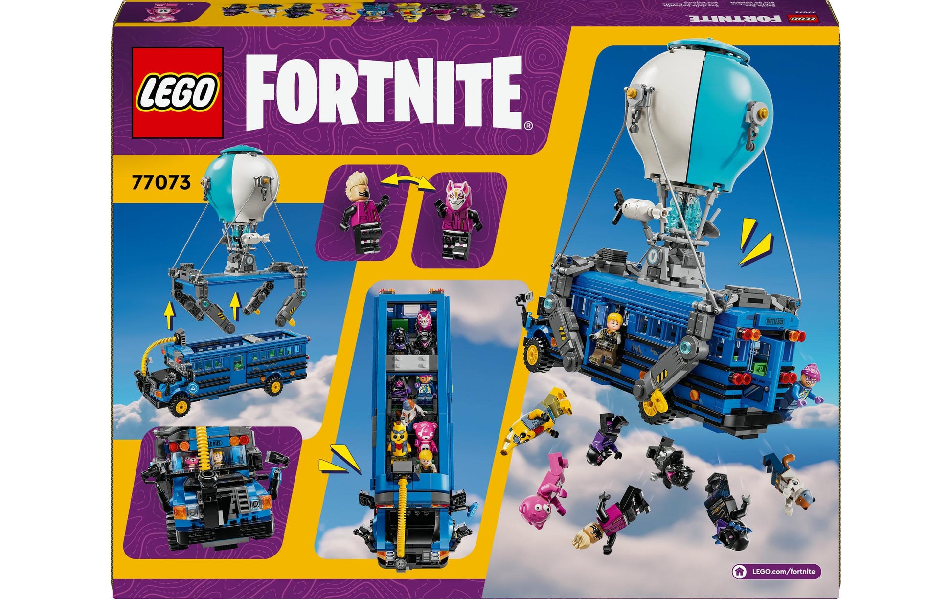 LEGO Bauset Schlachtenbus – Fortnite – 954-teilig – ab 10 J.