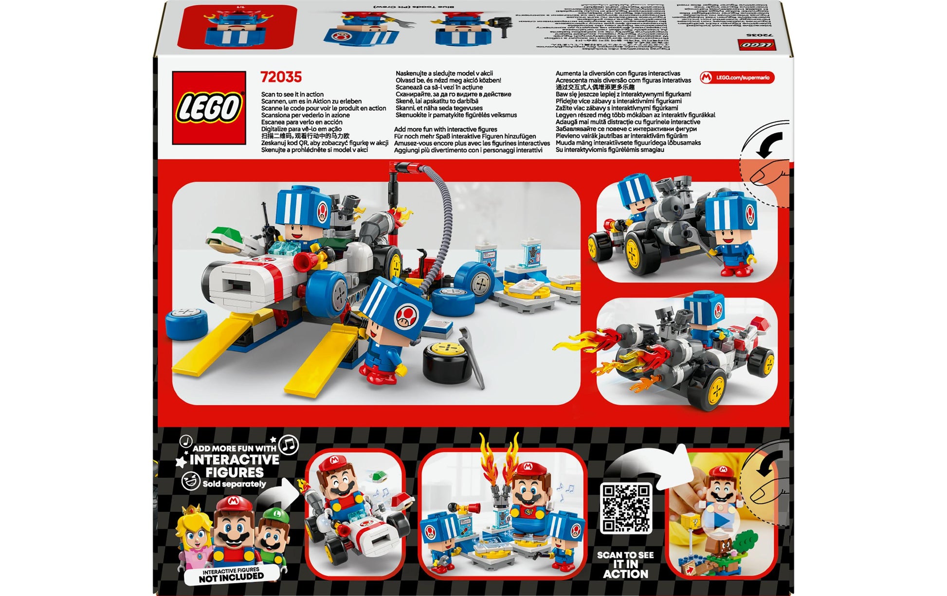 LEGO Set Toads Werkstatt – Super Mario – 390 Teile – ab 8 J.