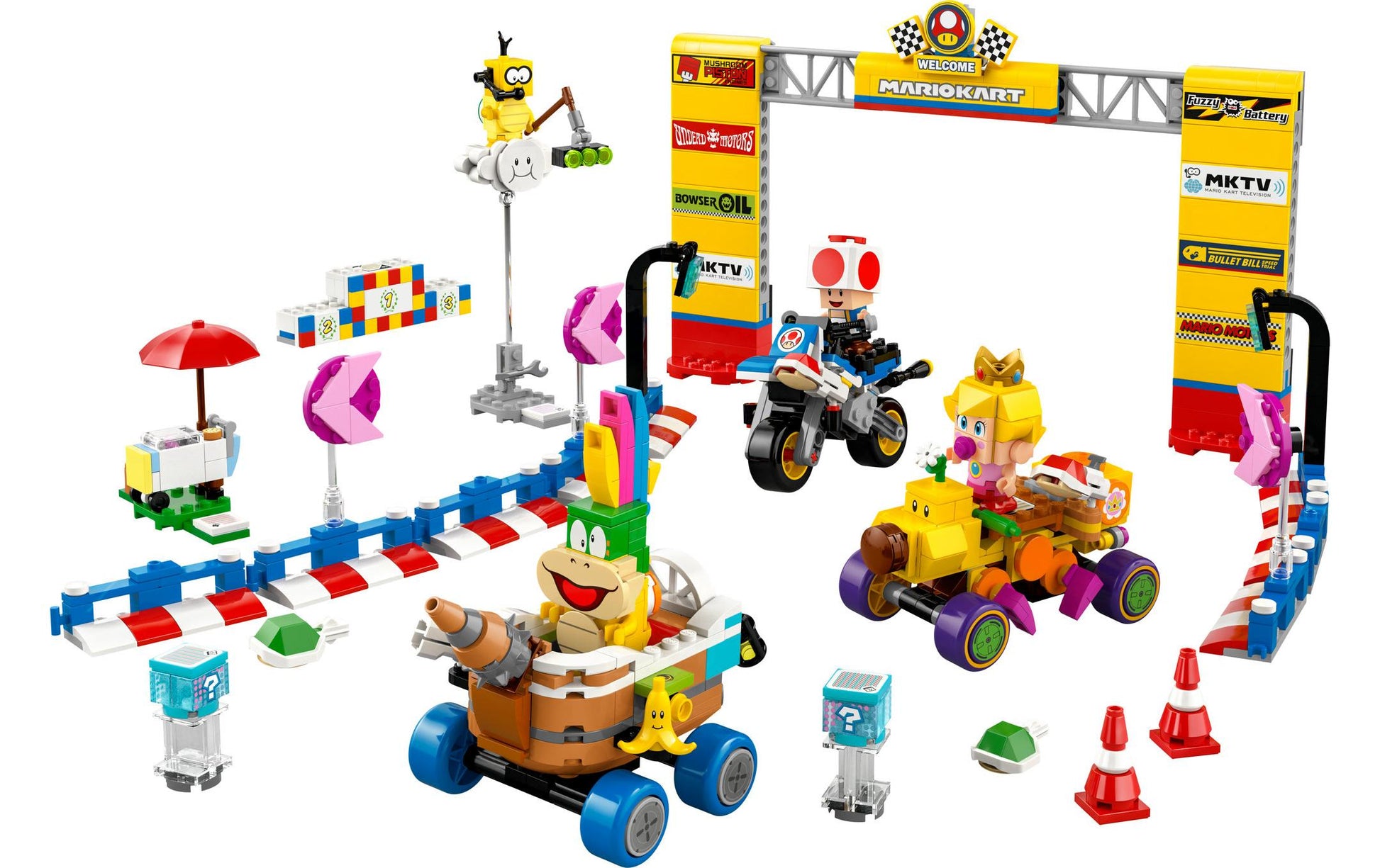 LEGO Mario Kart Baby Peach Bauset – Super Mario – 823-teilig – ab 8 J.