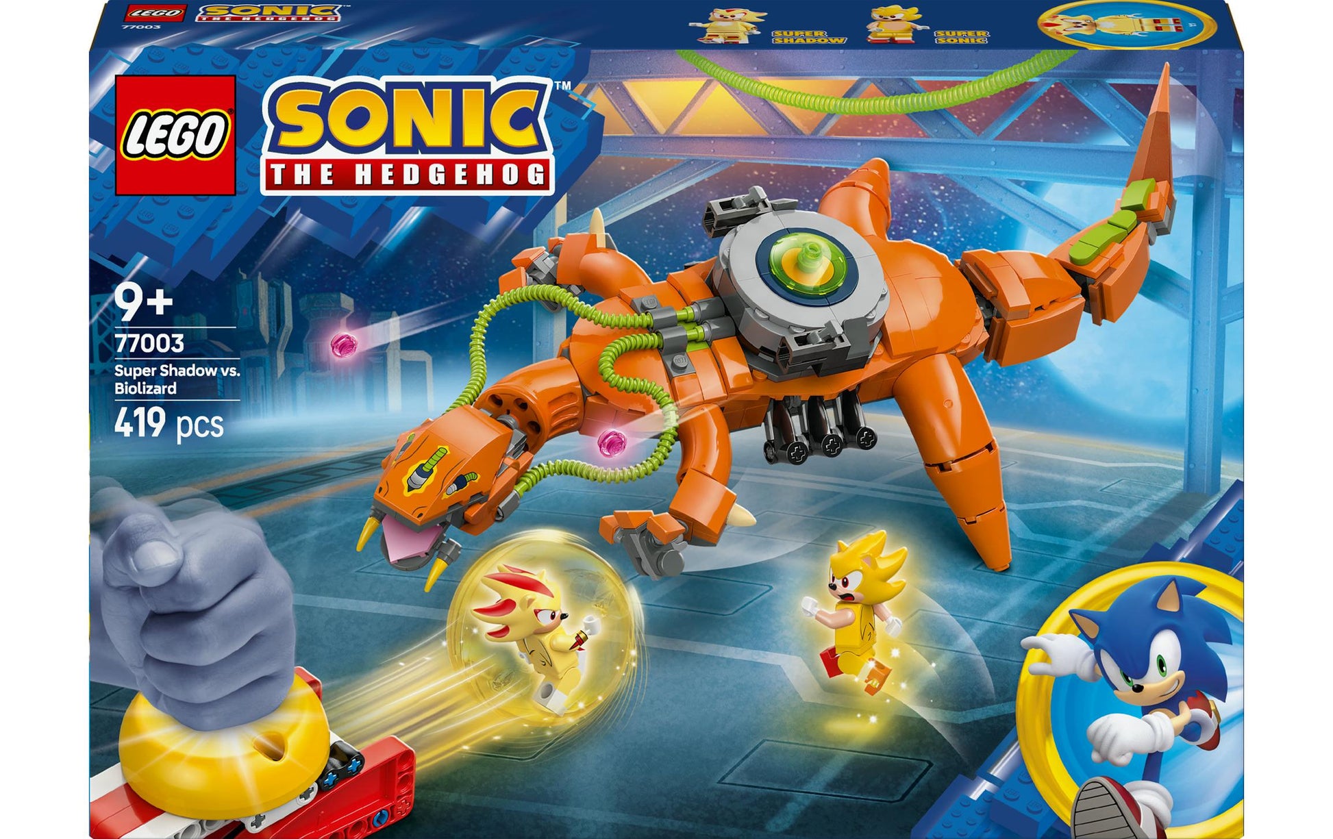 LEGO Super Shadow vs. Biolizard 3D Puzzle – Sonic the Hedgehog – 419 Teile – ab 9 Jahren