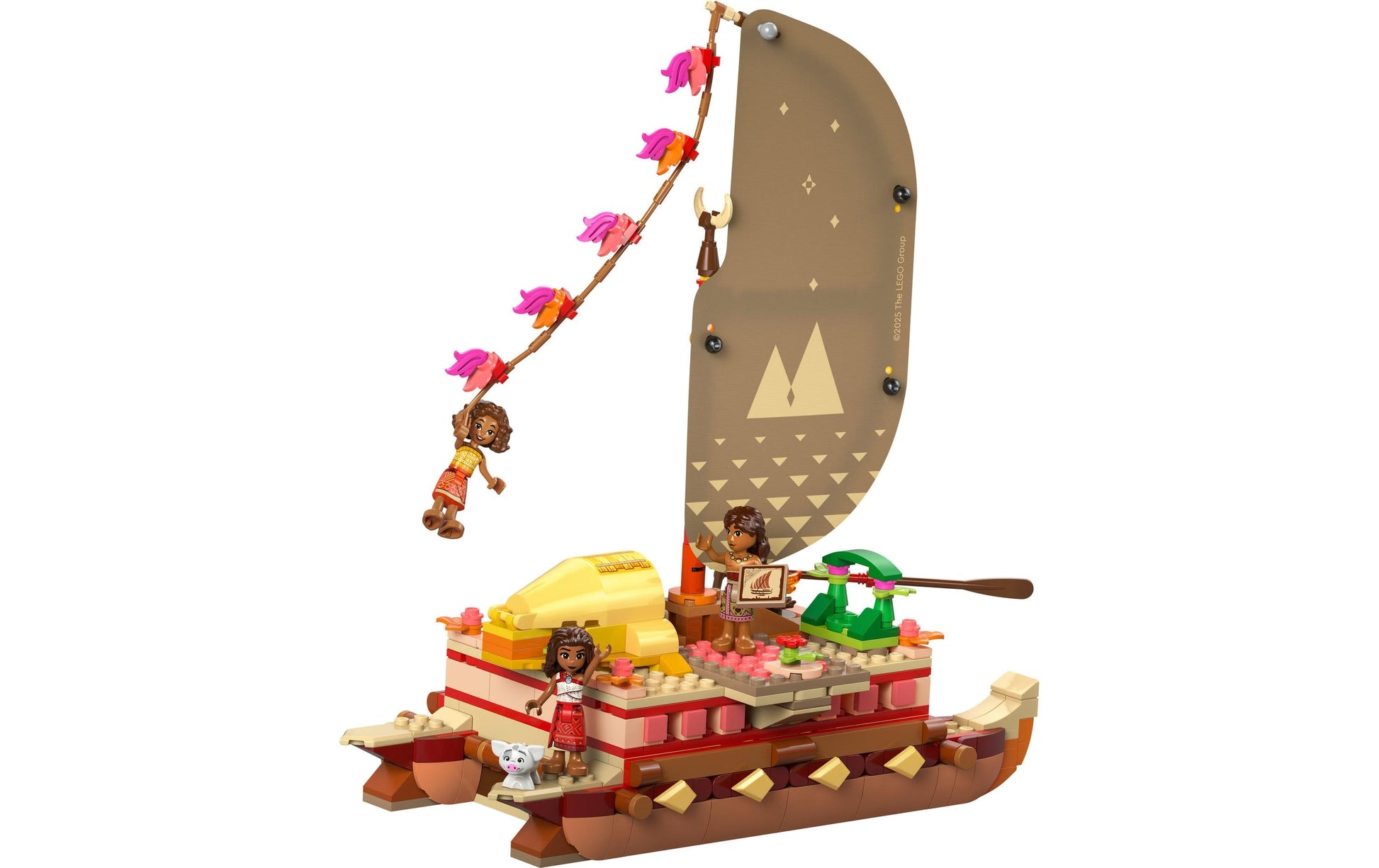 LEGO Set Vaianas Abenteuerfloss – 529-teilig – ab 6 Jahren – Disney Princess