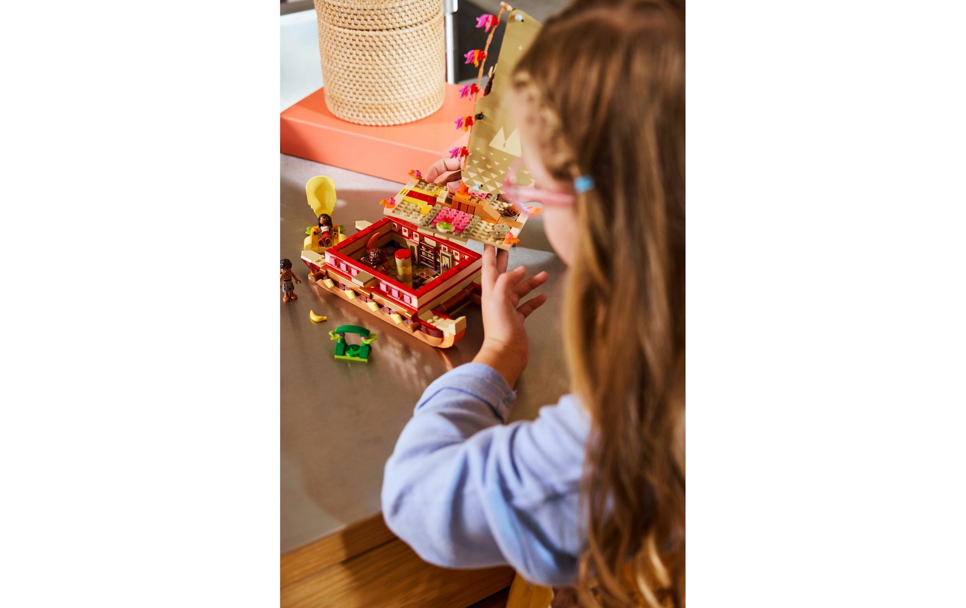 LEGO Set Vaianas Abenteuerfloss – 529-teilig – ab 6 Jahren – Disney Princess