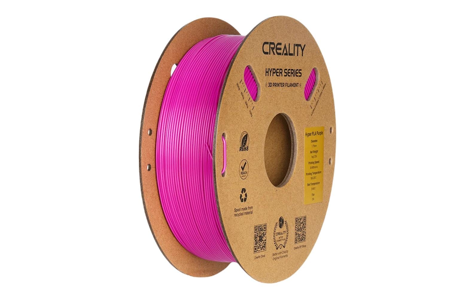 Creality Hyper Speed PLA Viva Magenta – 1,75 mm, 1 kg