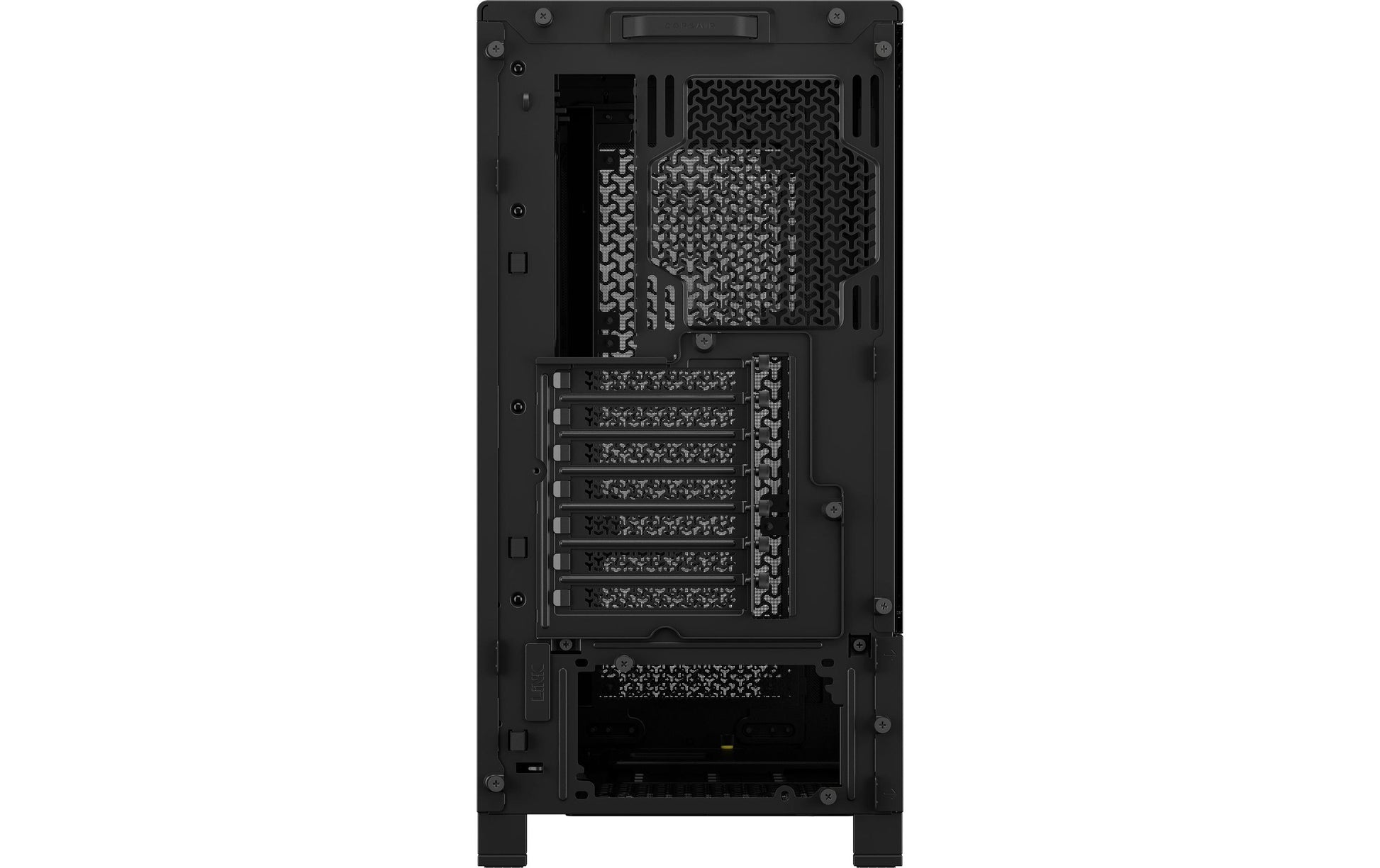 Corsair 4000D – PC-Gehäuse – Midi Tower, Schwarz, ATX/EATX, Seitenfenster, 7 Erweiterungsslots