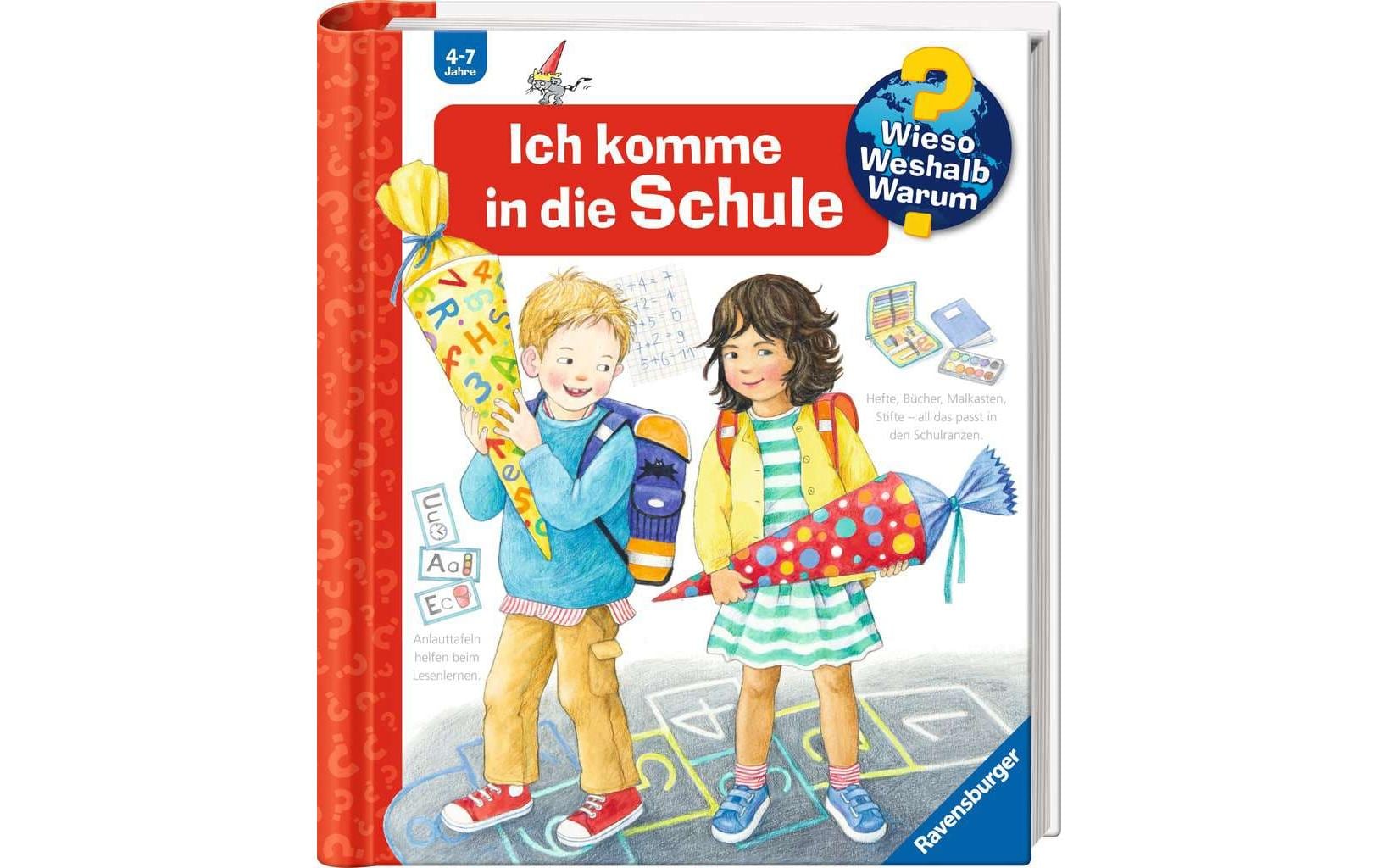 Ravensburger Buch – WWW: Ich komme in die Schule, Hardcover, 16 Seiten, Deutsch, 4–7 Jahre